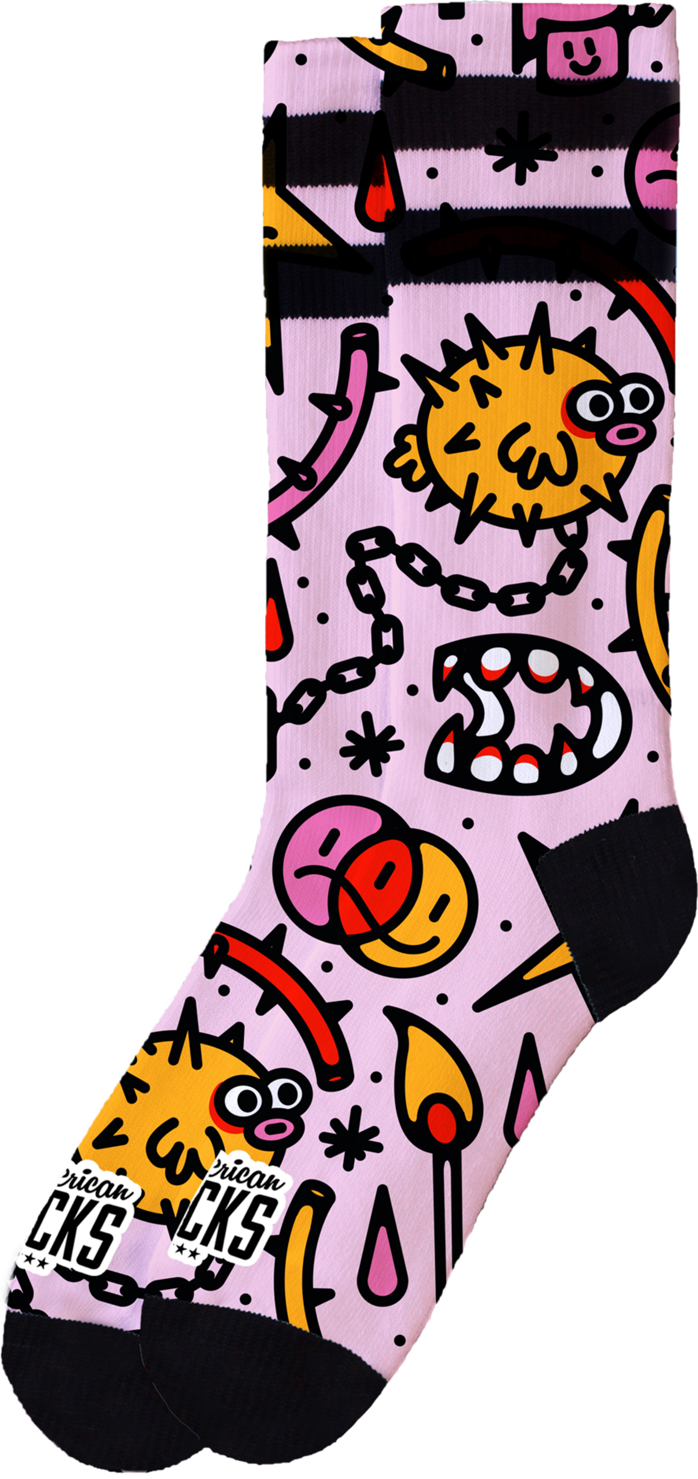 AMERICAN SOCKS, Blowfish - Mid High
