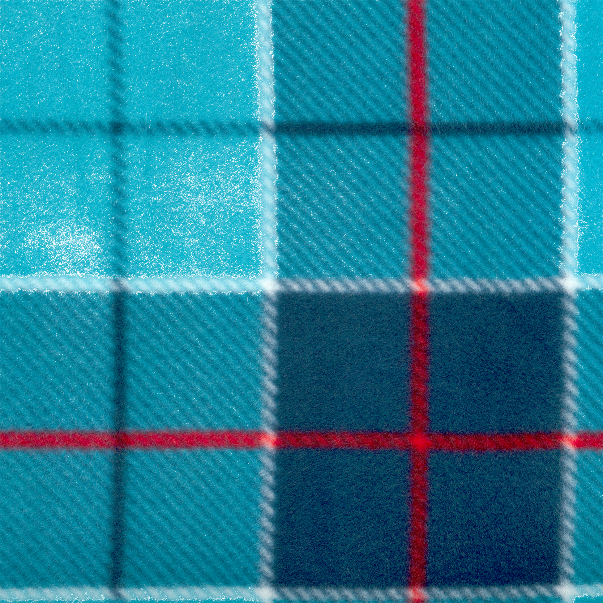 NORTHIX, Blue Chequered Picnic Mat, 250x200 Cm, Pe Alu