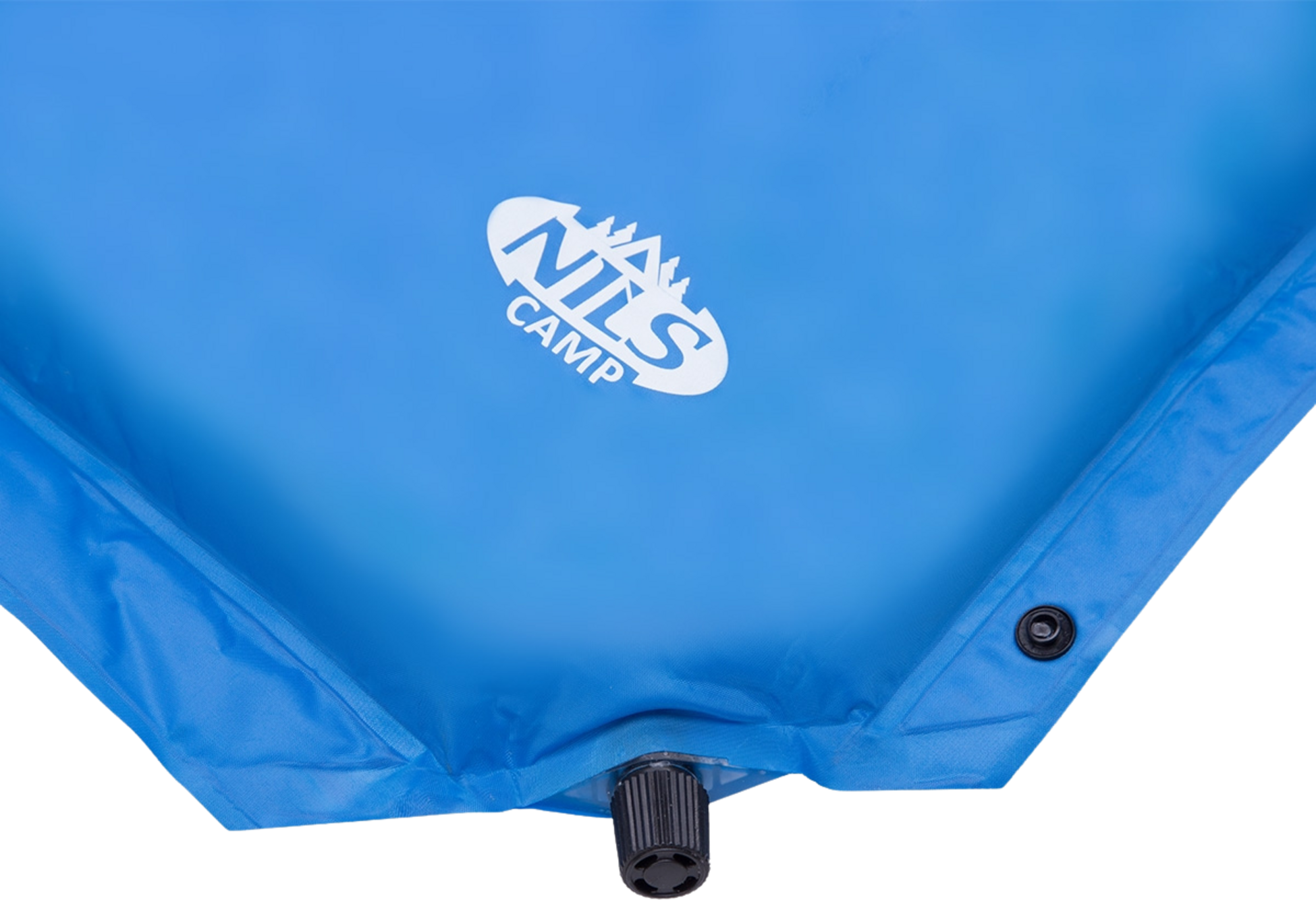 NORTHIX, Blue Double Self-inflating Mat With Pillow, Camping