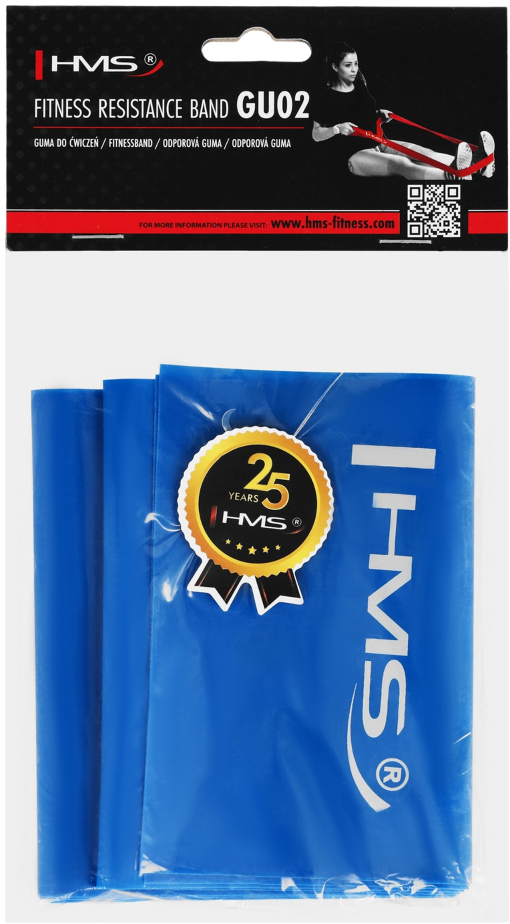 NORTHIX, Blue Fitness Resistance Band, 1200 X 120 X 0.5 Mm