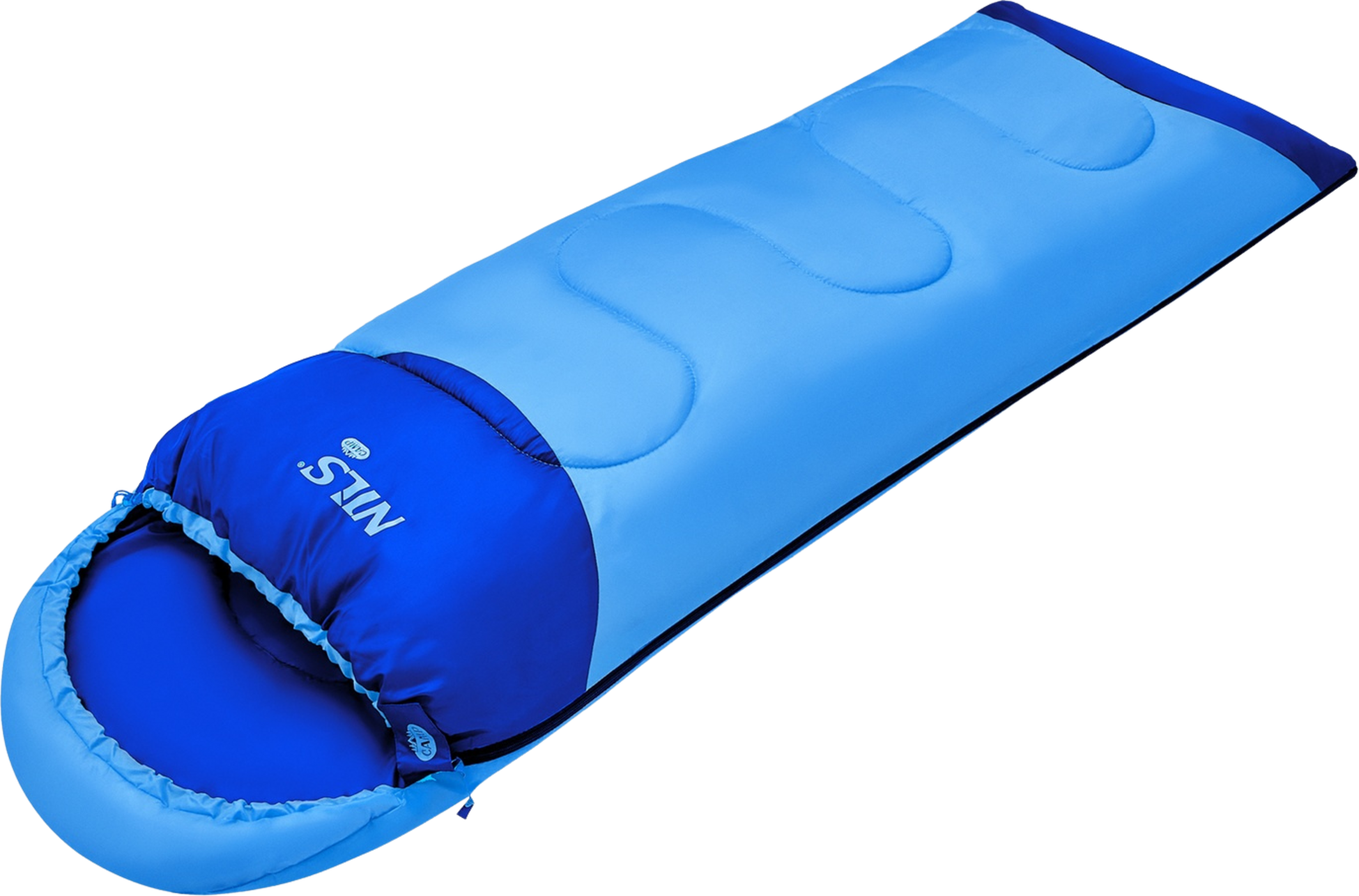 NORTHIX, Blue Junior Sleeping Bag, Lightweight, Compact