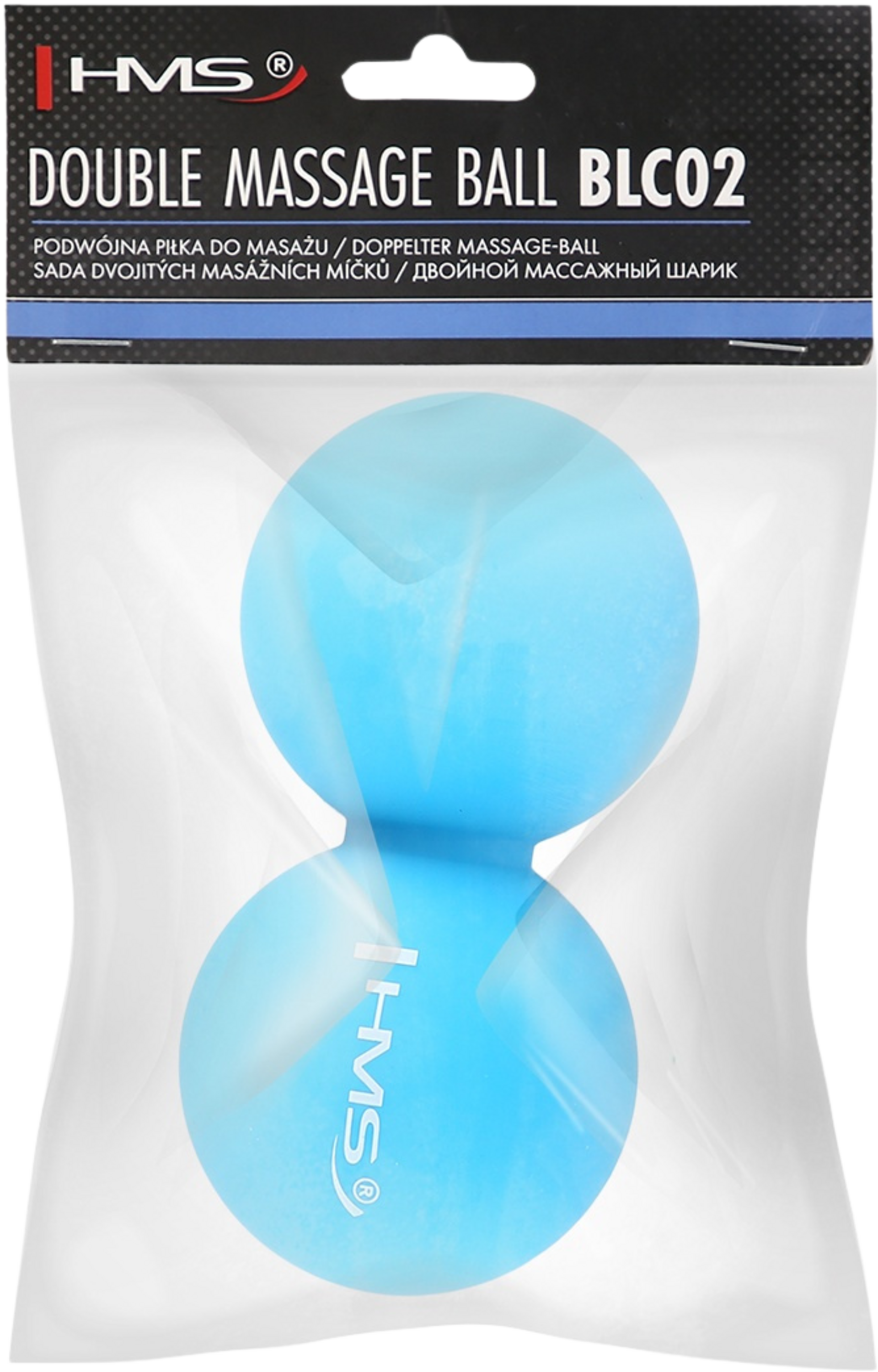 NORTHIX, Blue Massage Ball, Double, Hms