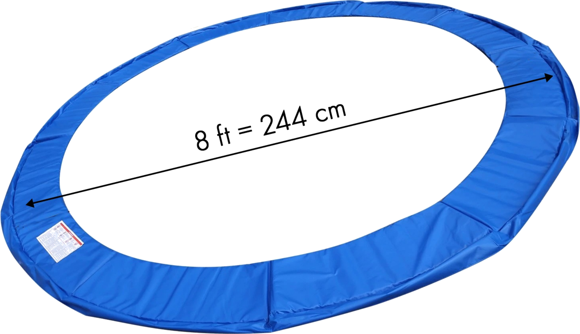 B2X, Blue Spring Cover For Trampoline 244 250 Cm 8ft
