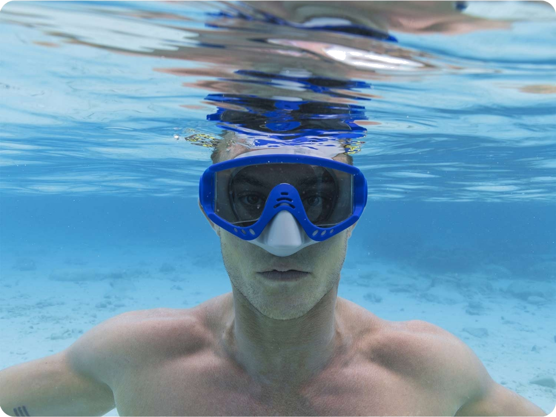 B2X, Blue Swimming Mask Bestway 22044