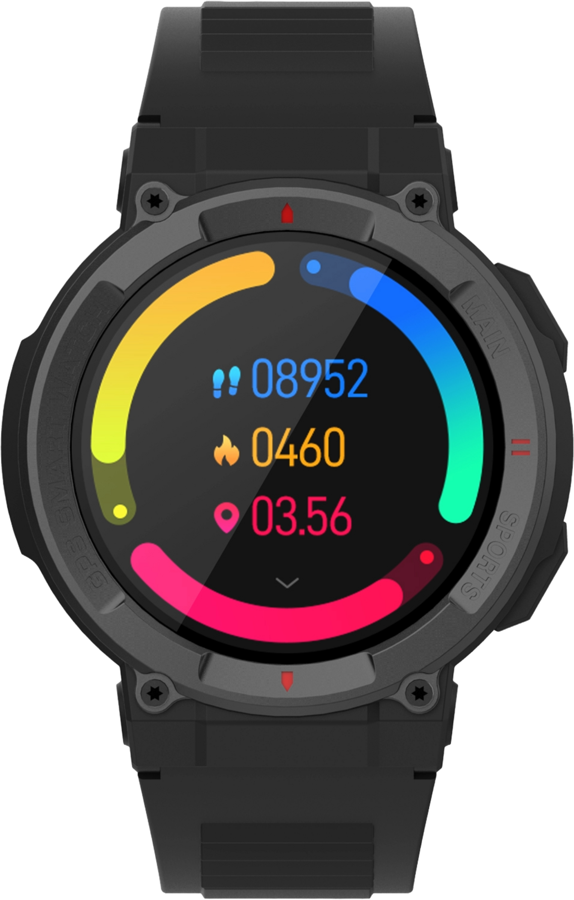 DENVER, Bluetooth Smartwatch Med Gps