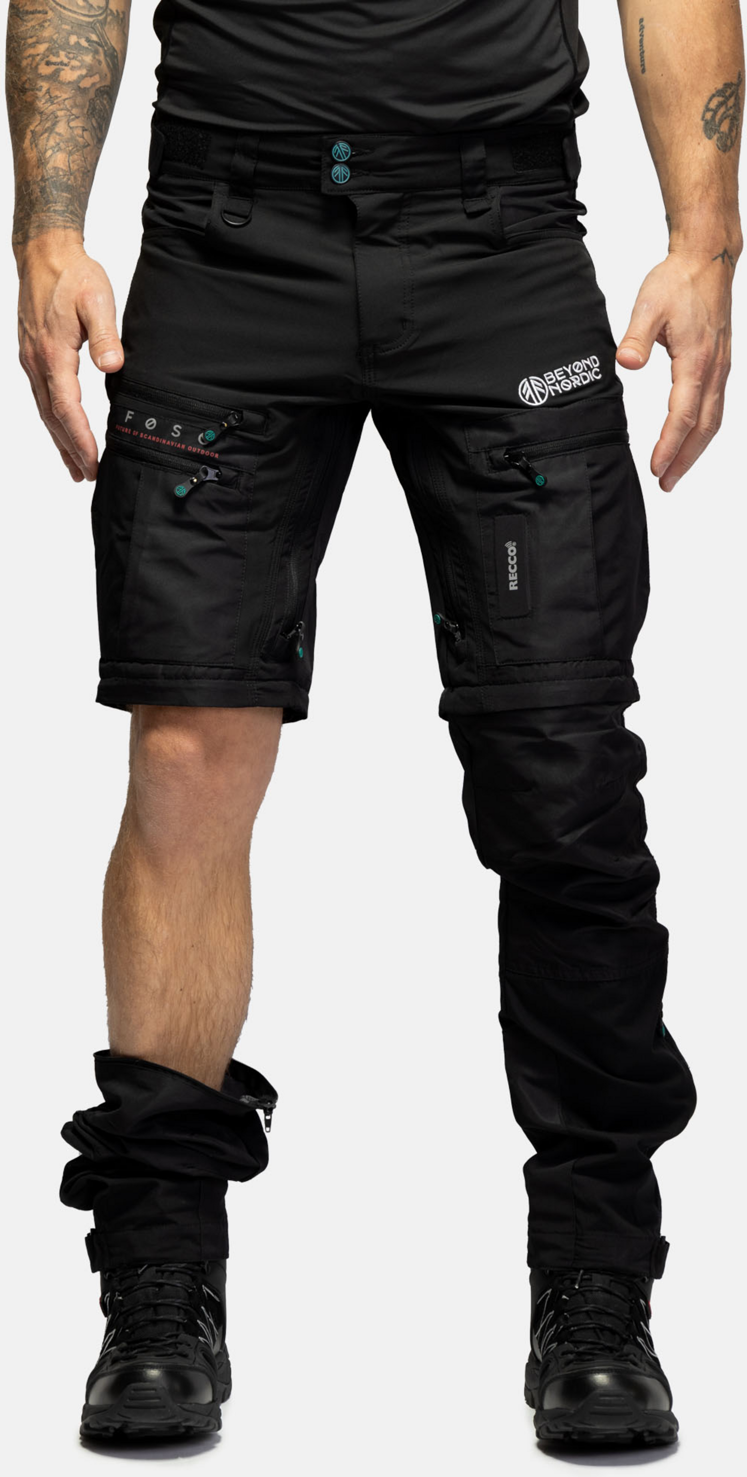 BEYOND NORDIC, Bn005 Zip Off Outdoor Pants Men