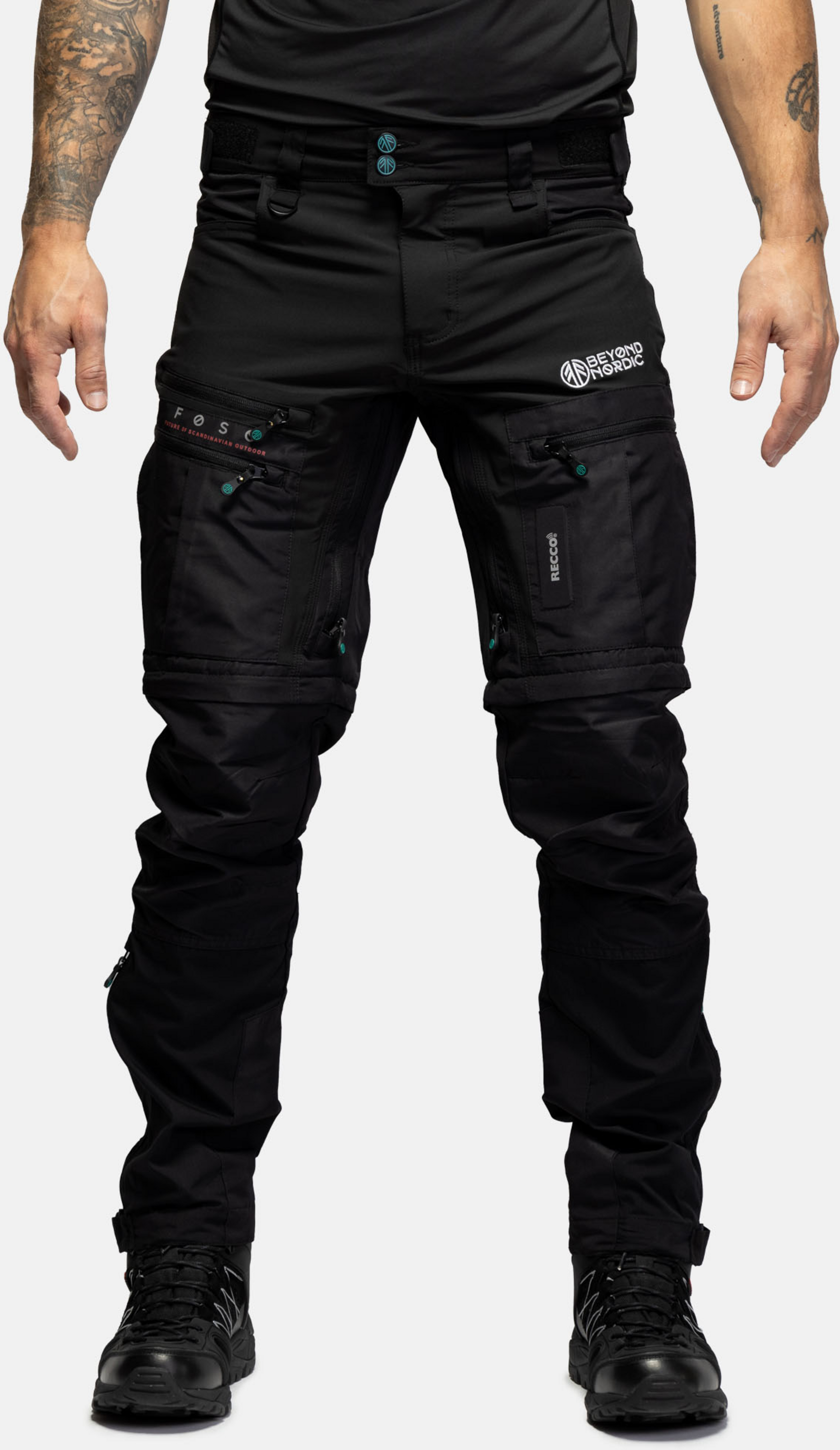 BEYOND NORDIC, Bn005 Zip Off Outdoor Pants Men