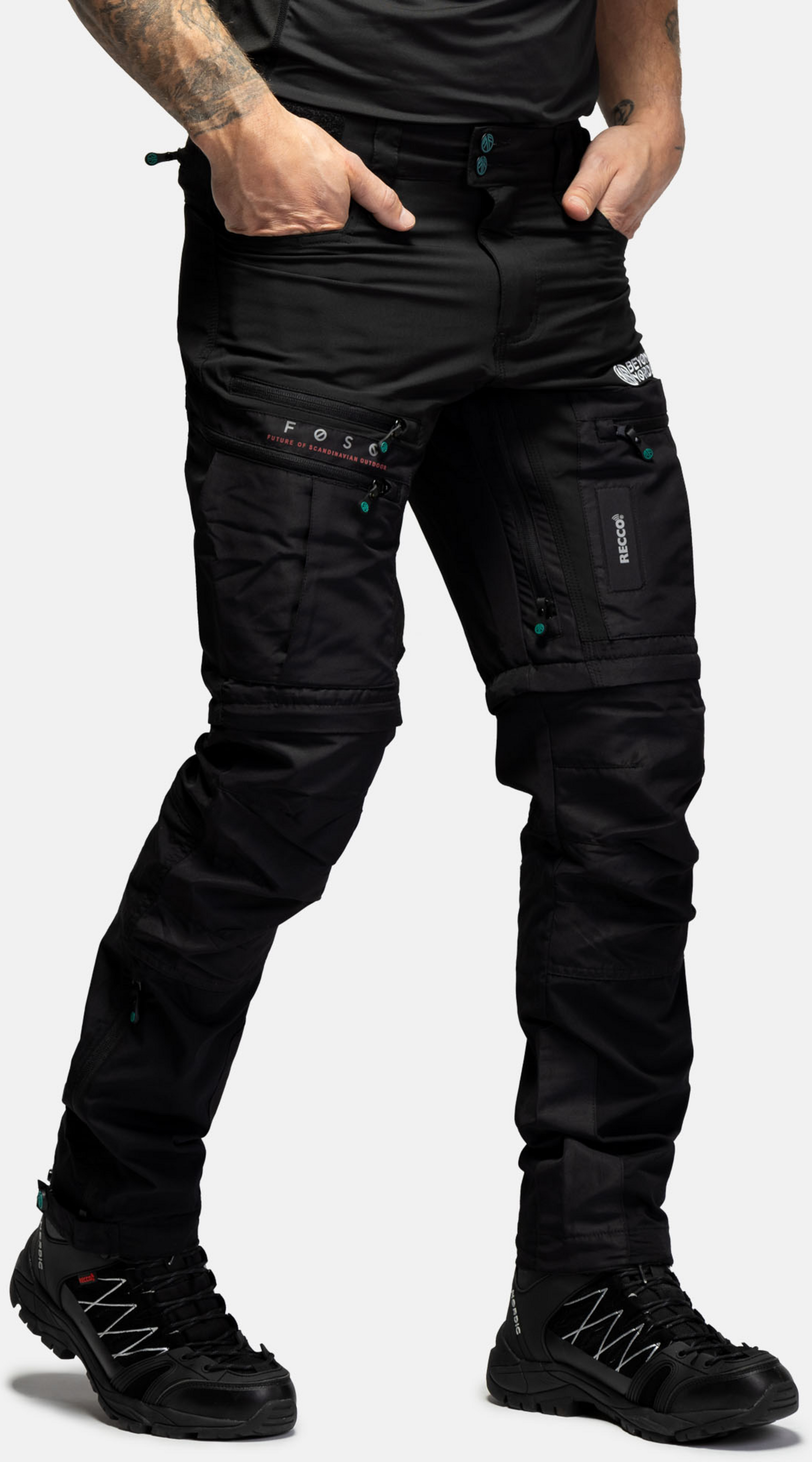 BEYOND NORDIC, Bn005 Zip Off Outdoor Pants Men