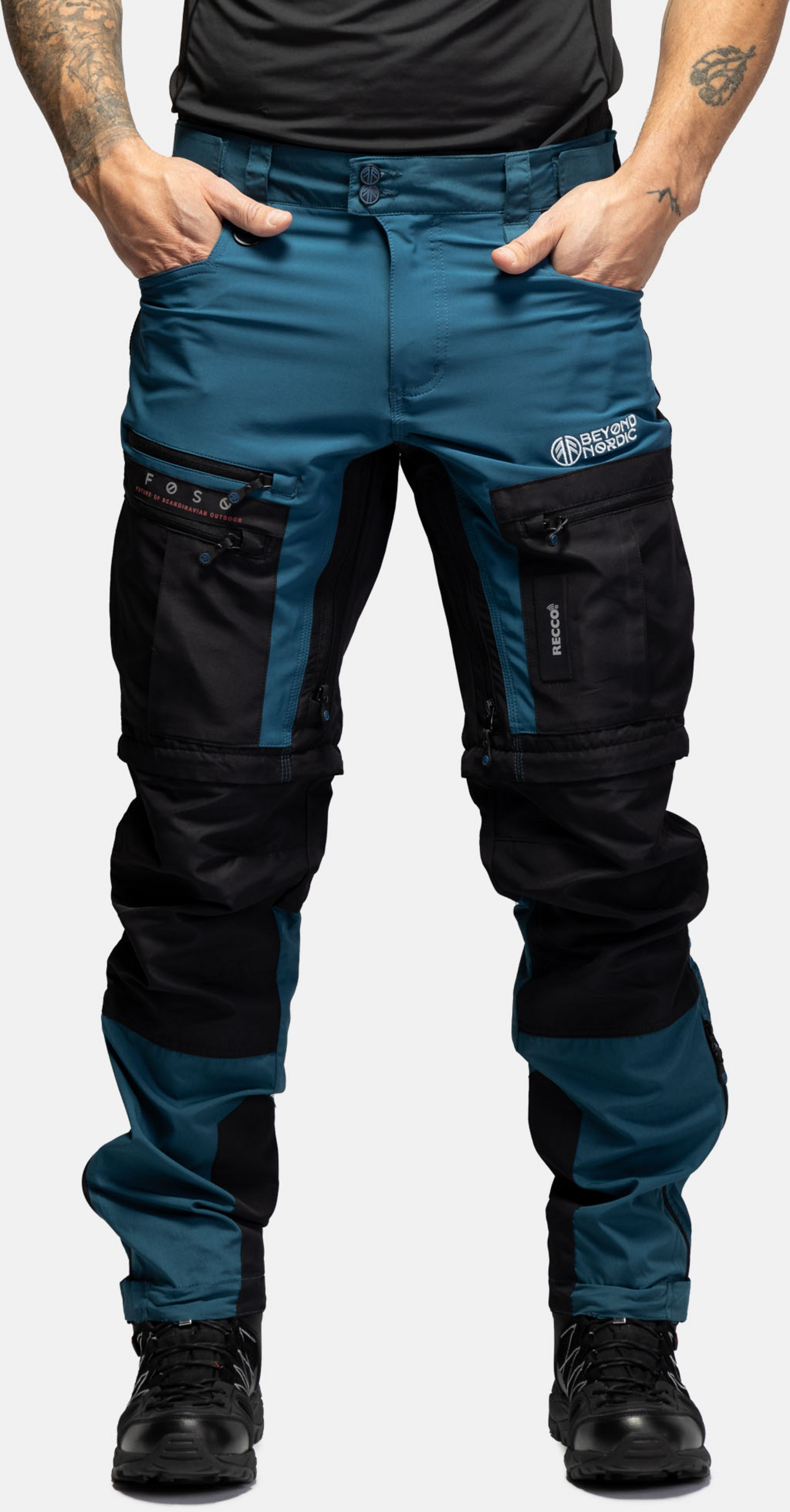 BEYOND NORDIC, Bn005 Zip Off Outdoor Pants Men