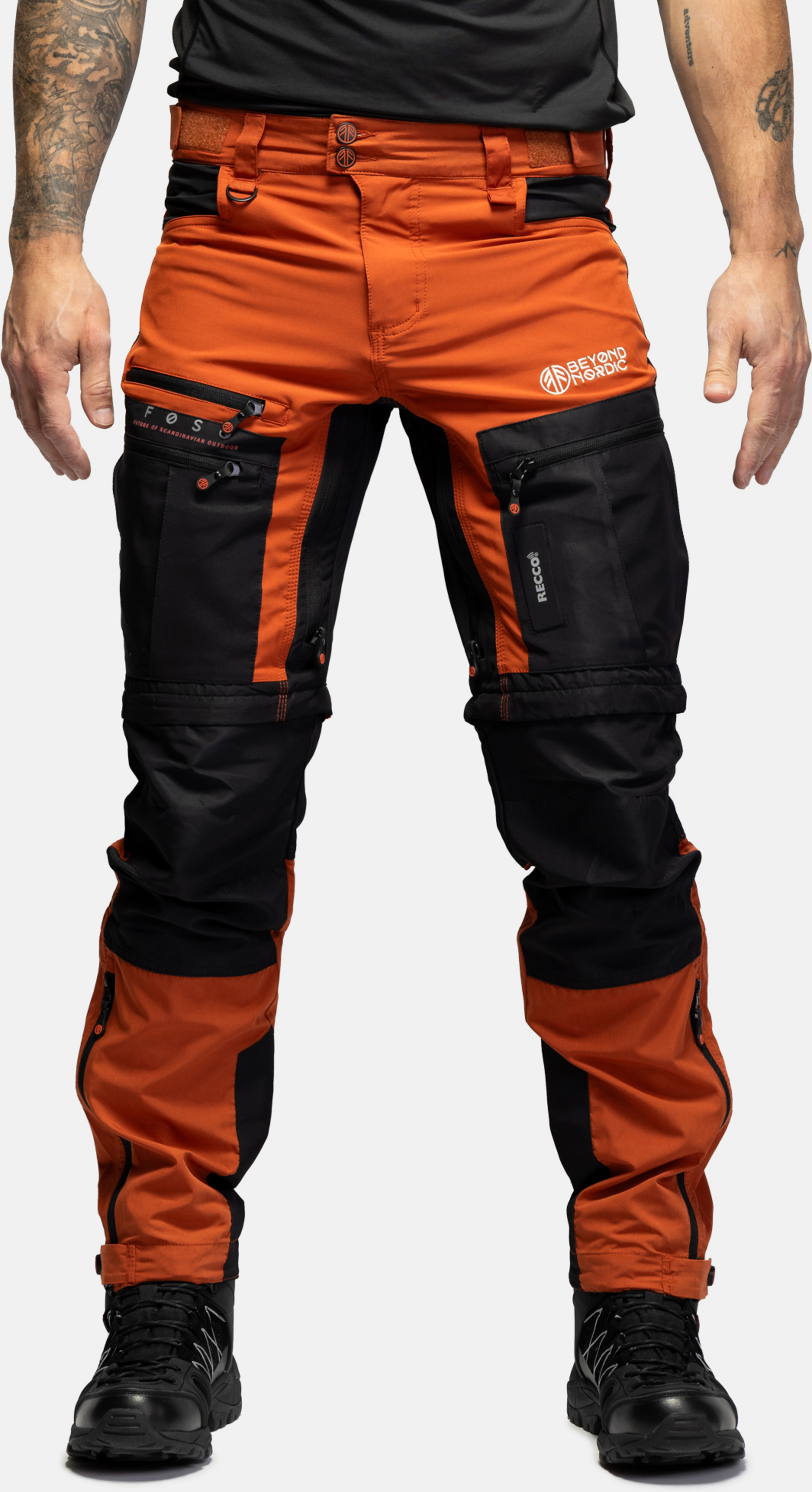 BEYOND NORDIC, Bn005 Zip Off Outdoor Pants Men