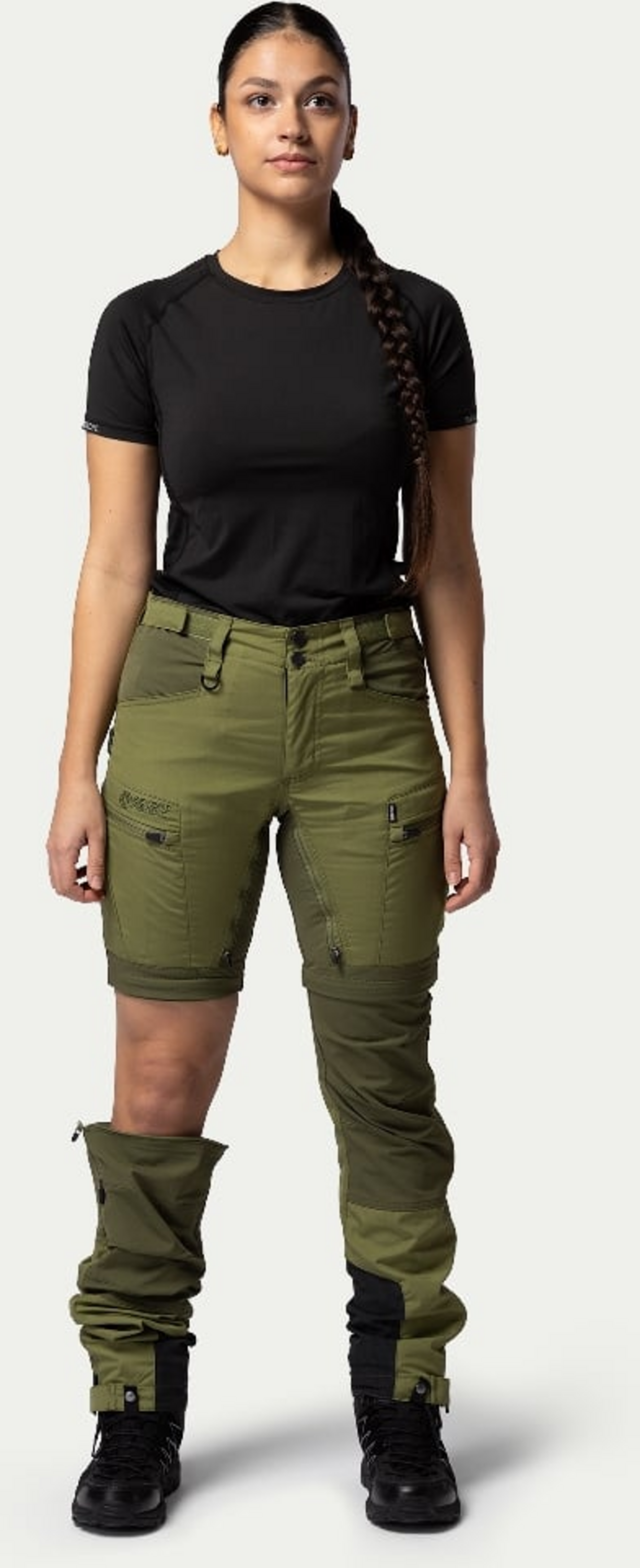 BEYOND NORDIC, Bn005 Zip-off Outdoor Pants Women's