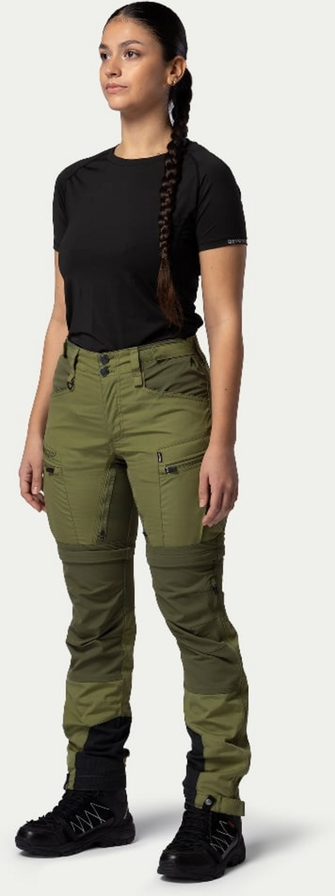 BEYOND NORDIC, Bn005 Zip-off Outdoor Pants Women's