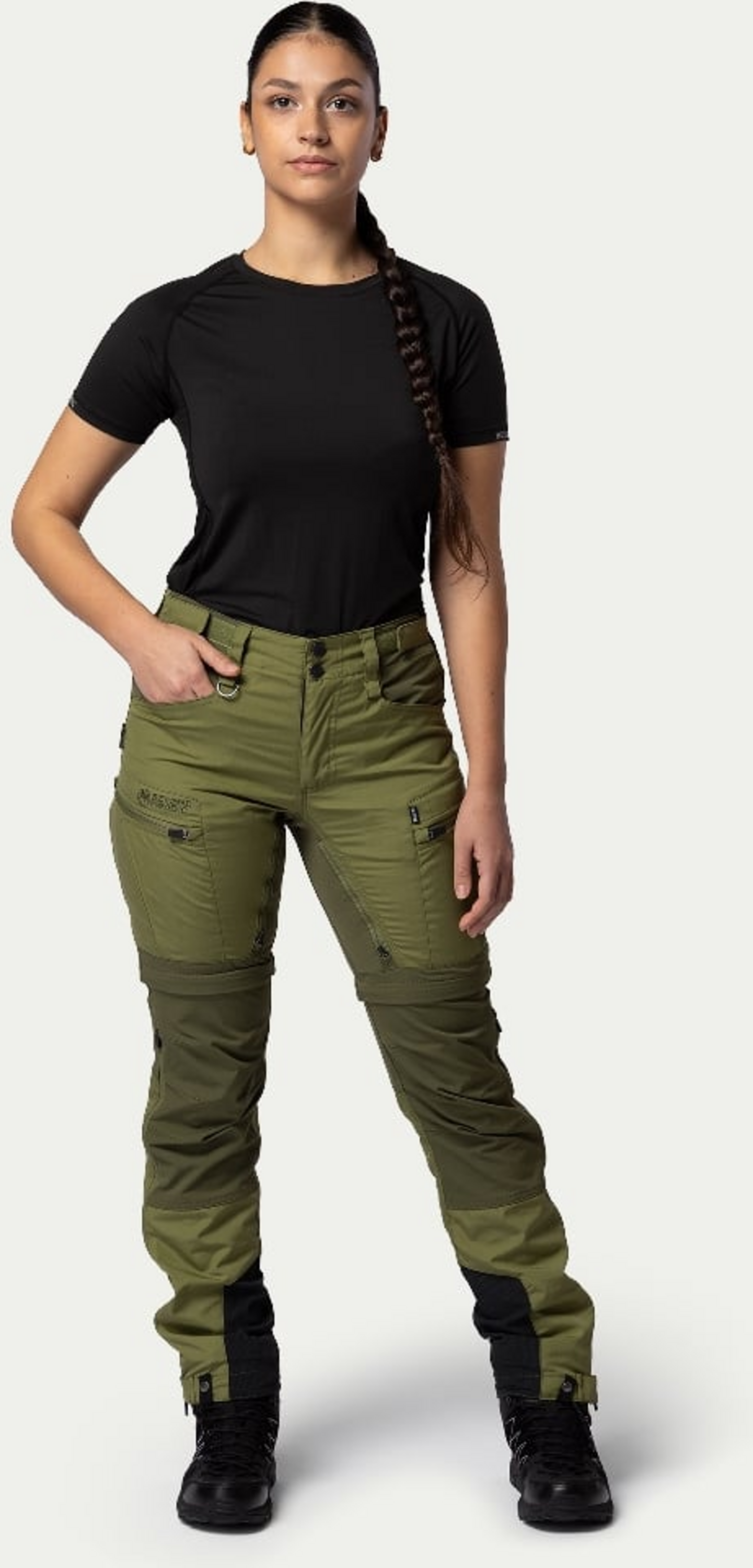 BEYOND NORDIC, Bn005 Zip-off Outdoor Pants Women's