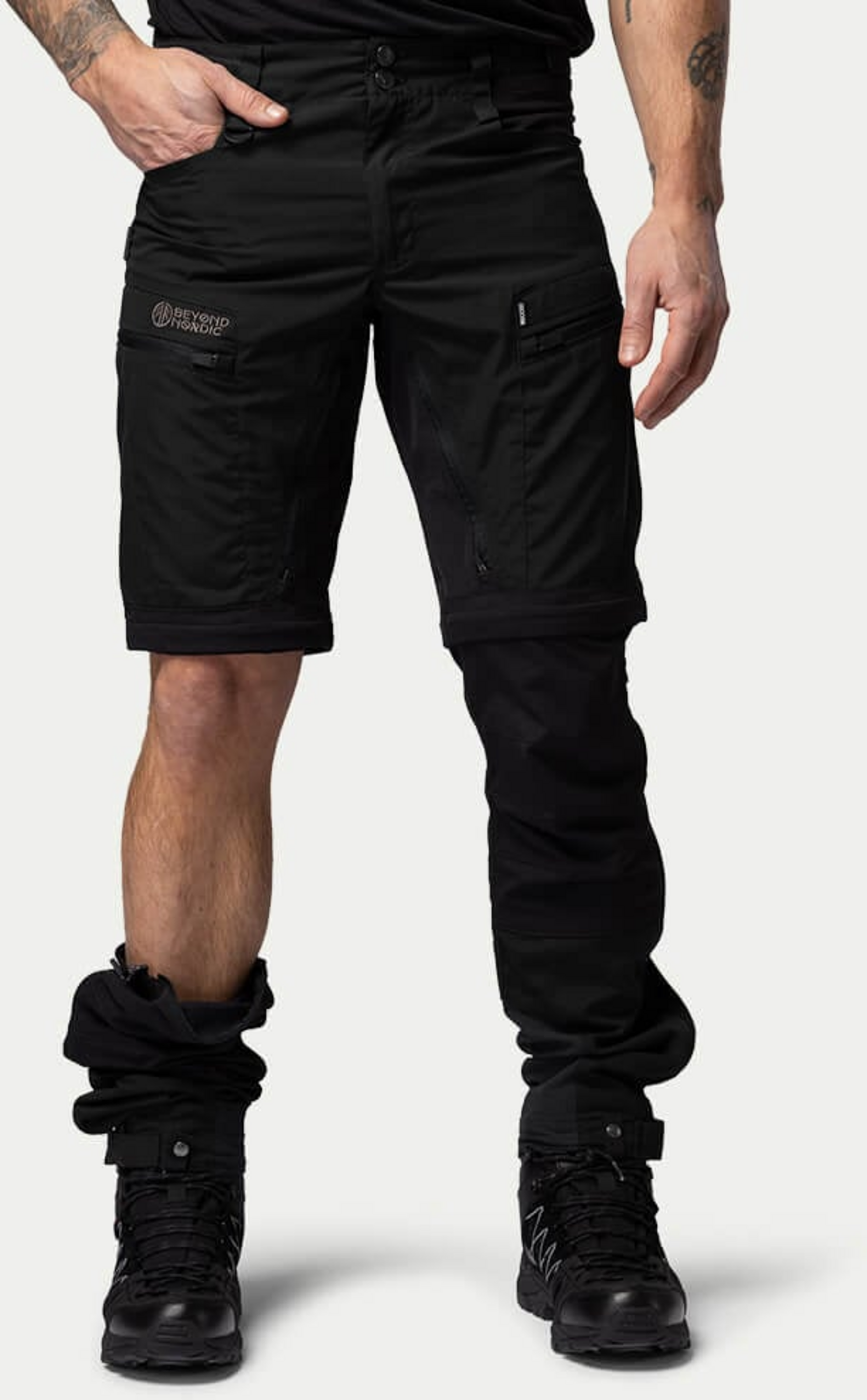 BEYOND NORDIC, Bn005 Zip-off Vandringsbyxa Herr