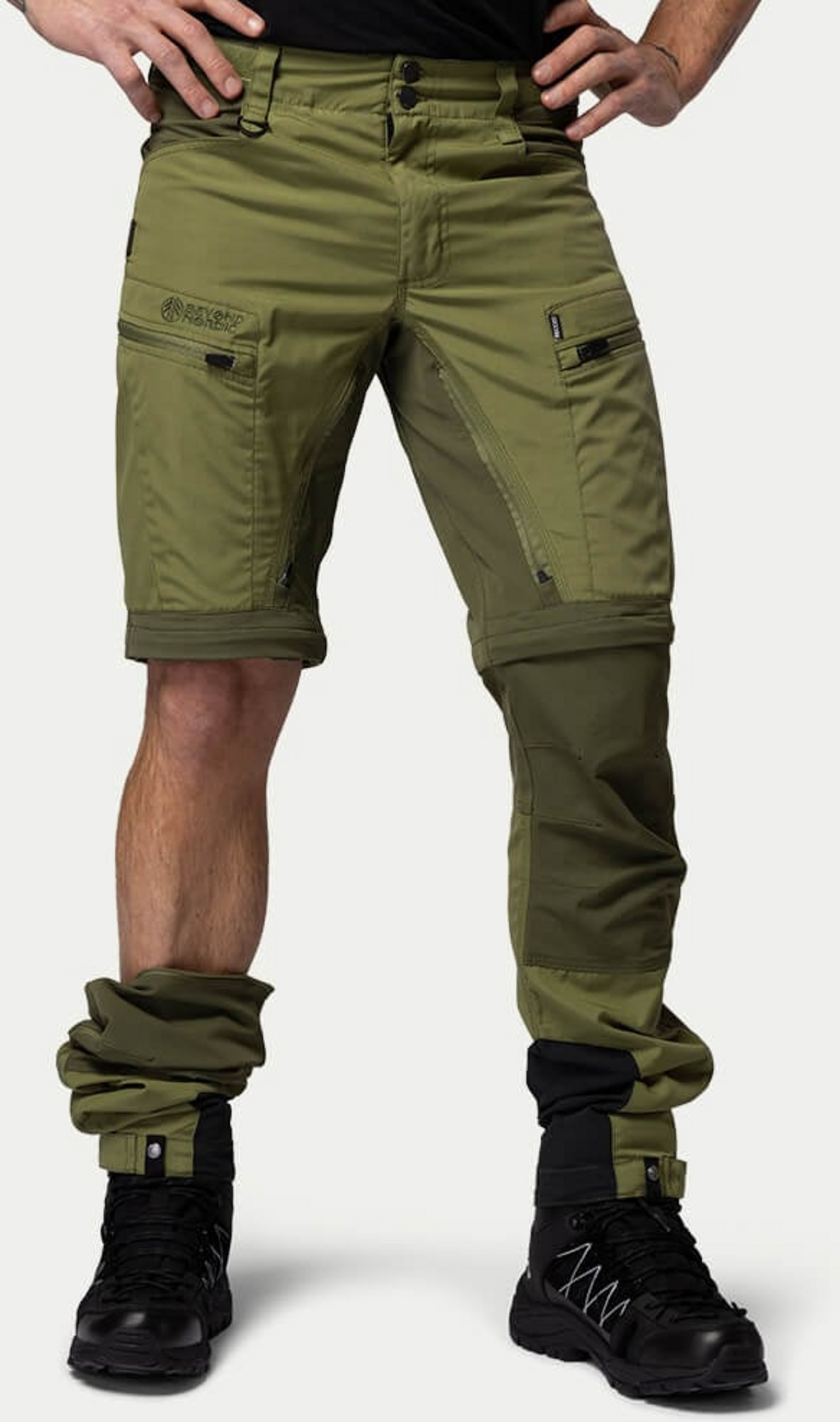 BEYOND NORDIC, Bn005 Zip-off Vandringsbyxa Herr