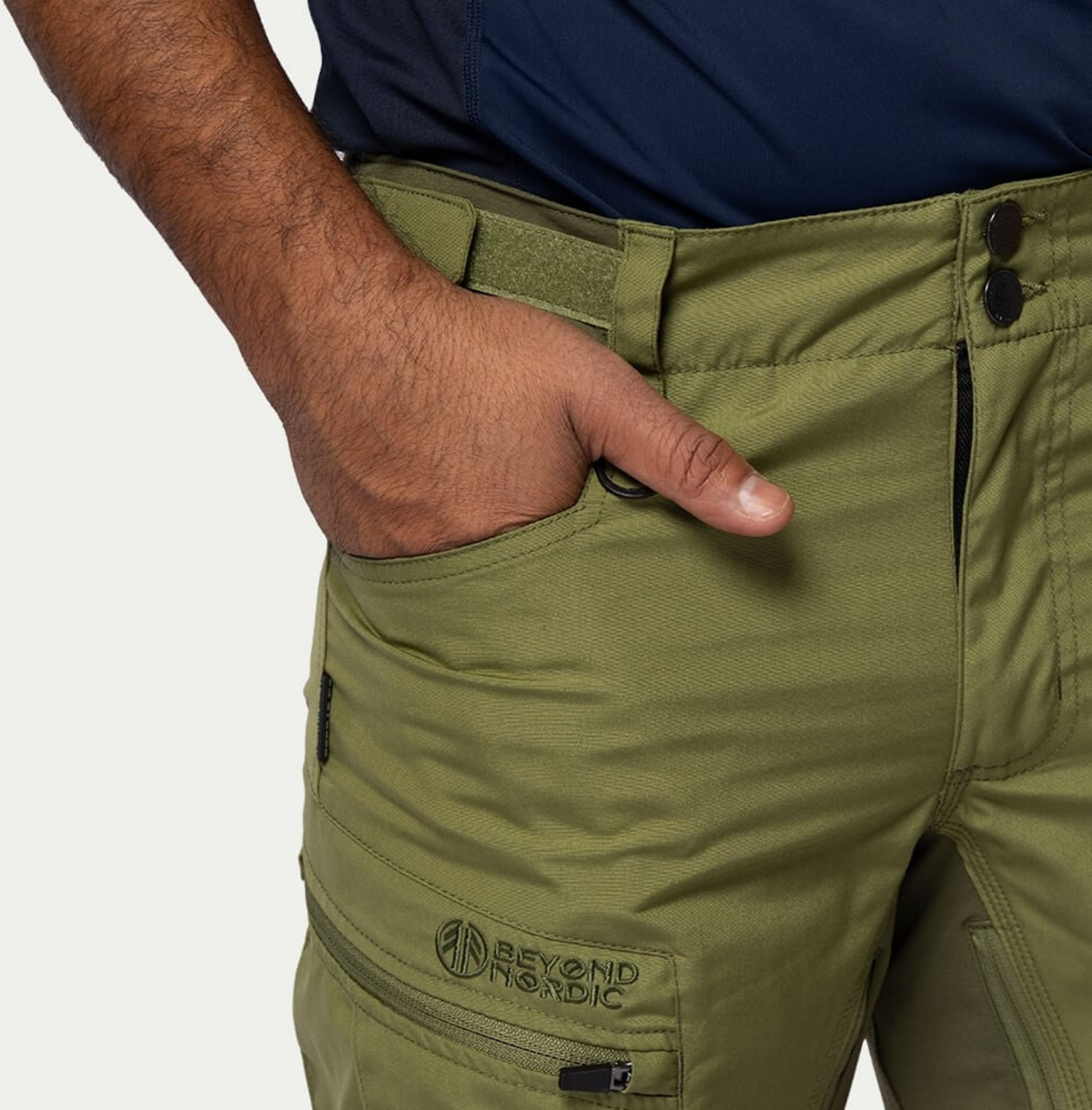 BEYOND NORDIC, Bn005 Zip-off Vandringsbyxa Herr