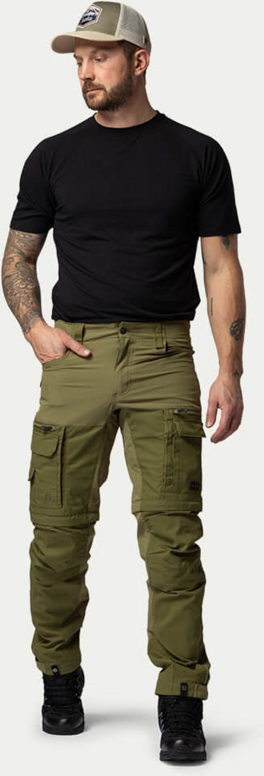 BEYOND NORDIC, Bn009 Zip-off Outdoor Pants Men's