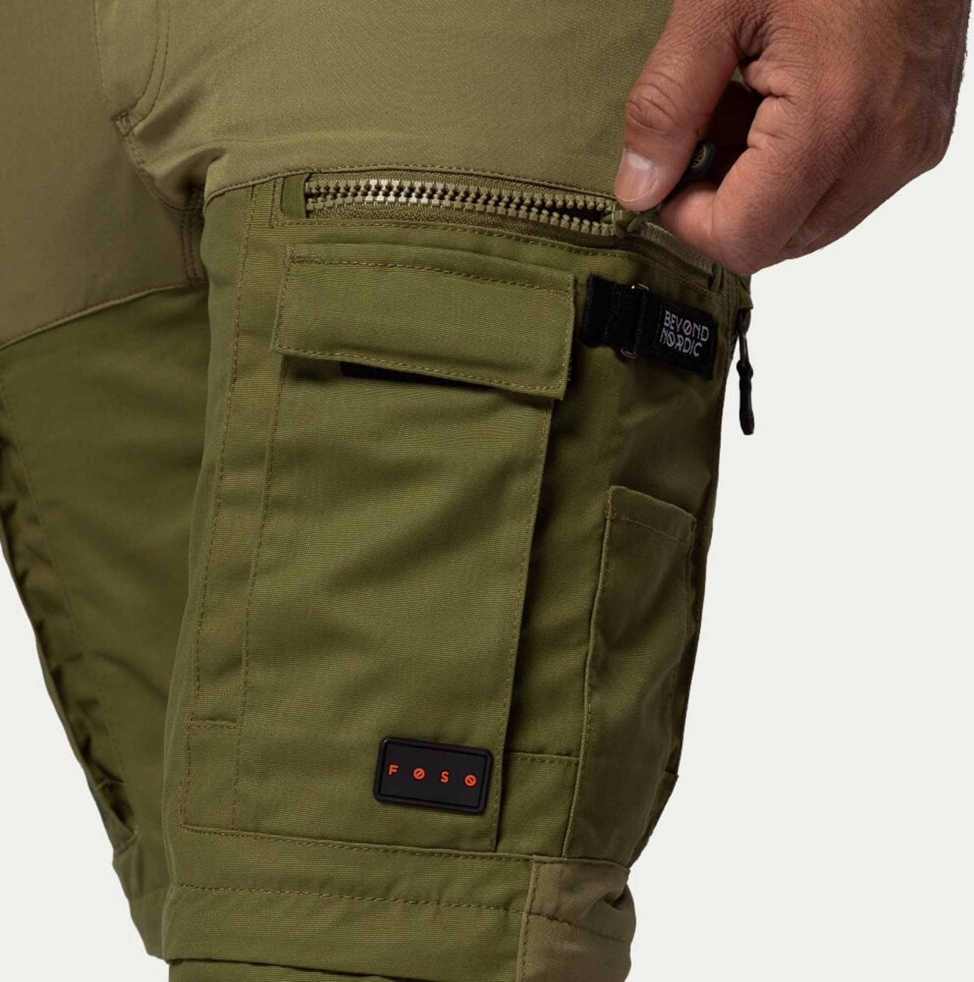 BEYOND NORDIC, Bn009 Zip-off Outdoor Pants Men's