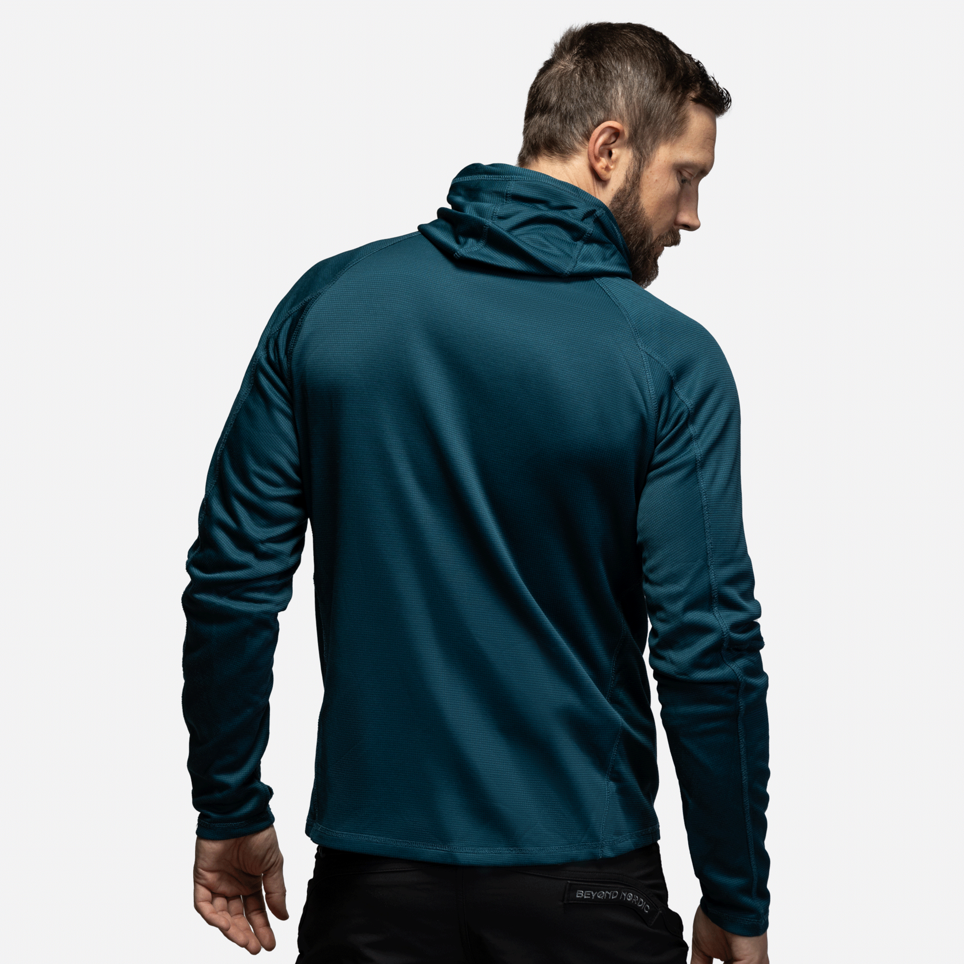 BEYOND NORDIC, Bn101 Mid Layer Fleece Hoodie Men