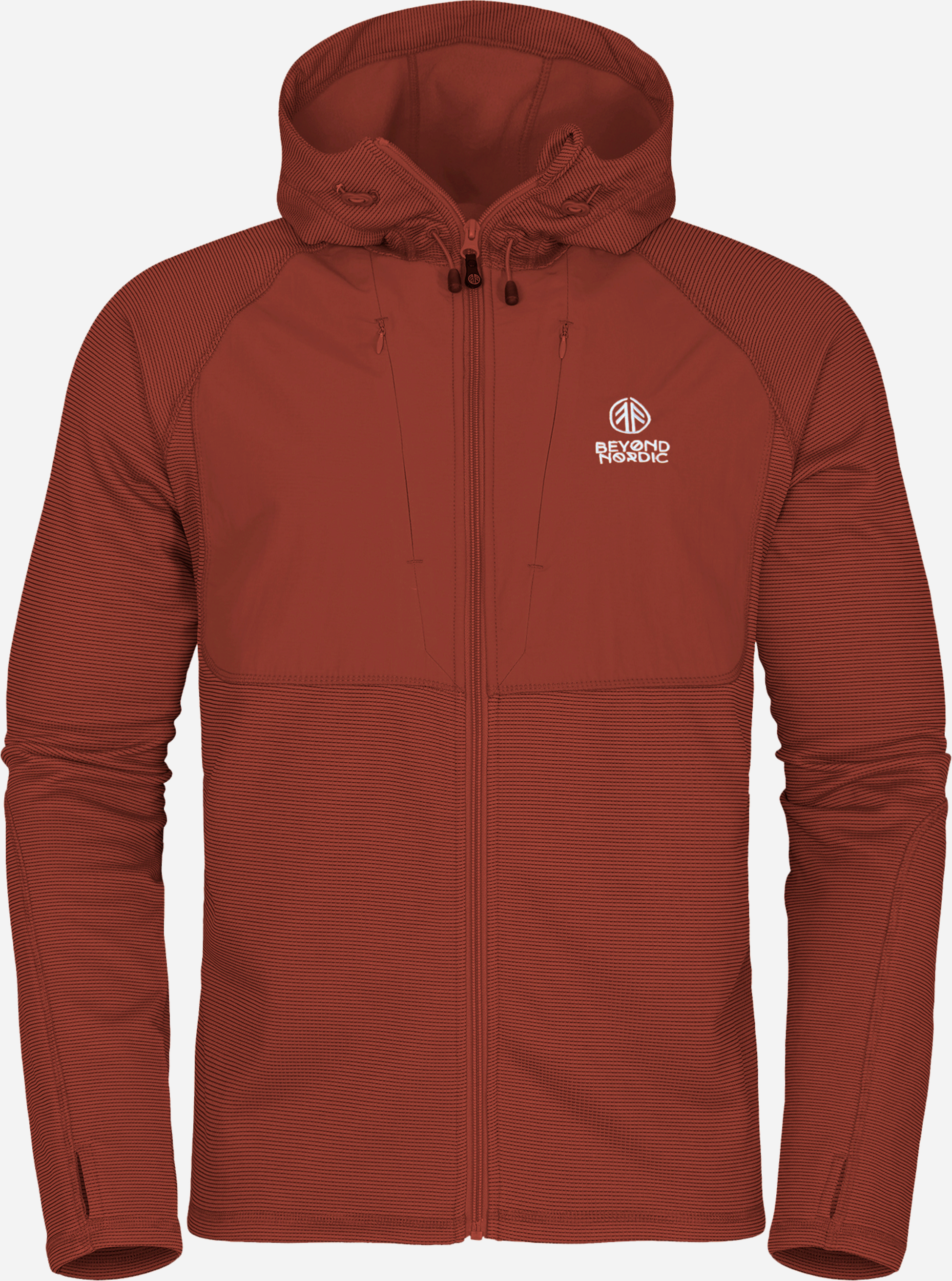 BEYOND NORDIC, Bn101 Mid Layer Fleece Hoodie Men