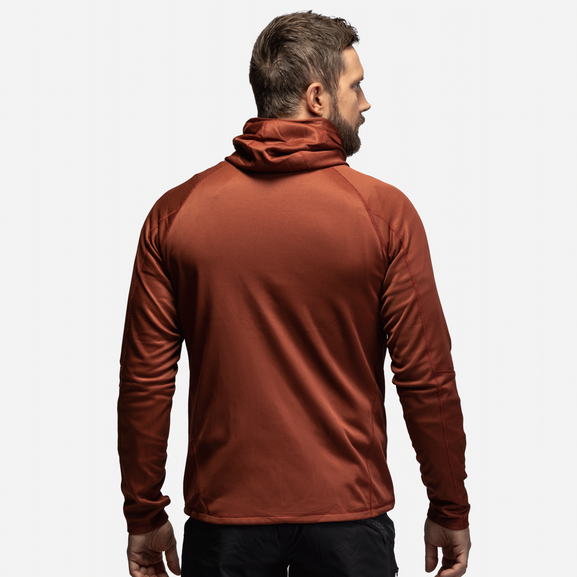 BEYOND NORDIC, Bn101 Mid Layer Fleece Hoodie Men