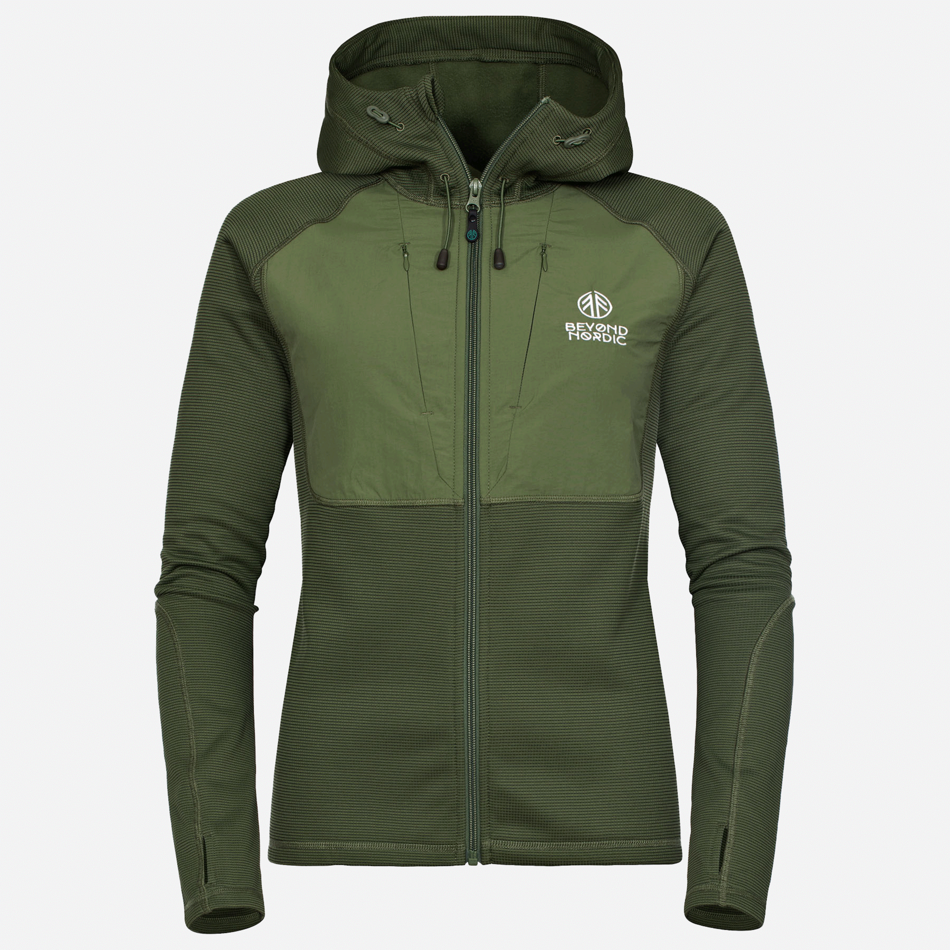 BEYOND NORDIC, Bn101 Mid Layer Fleece Hoodie Women