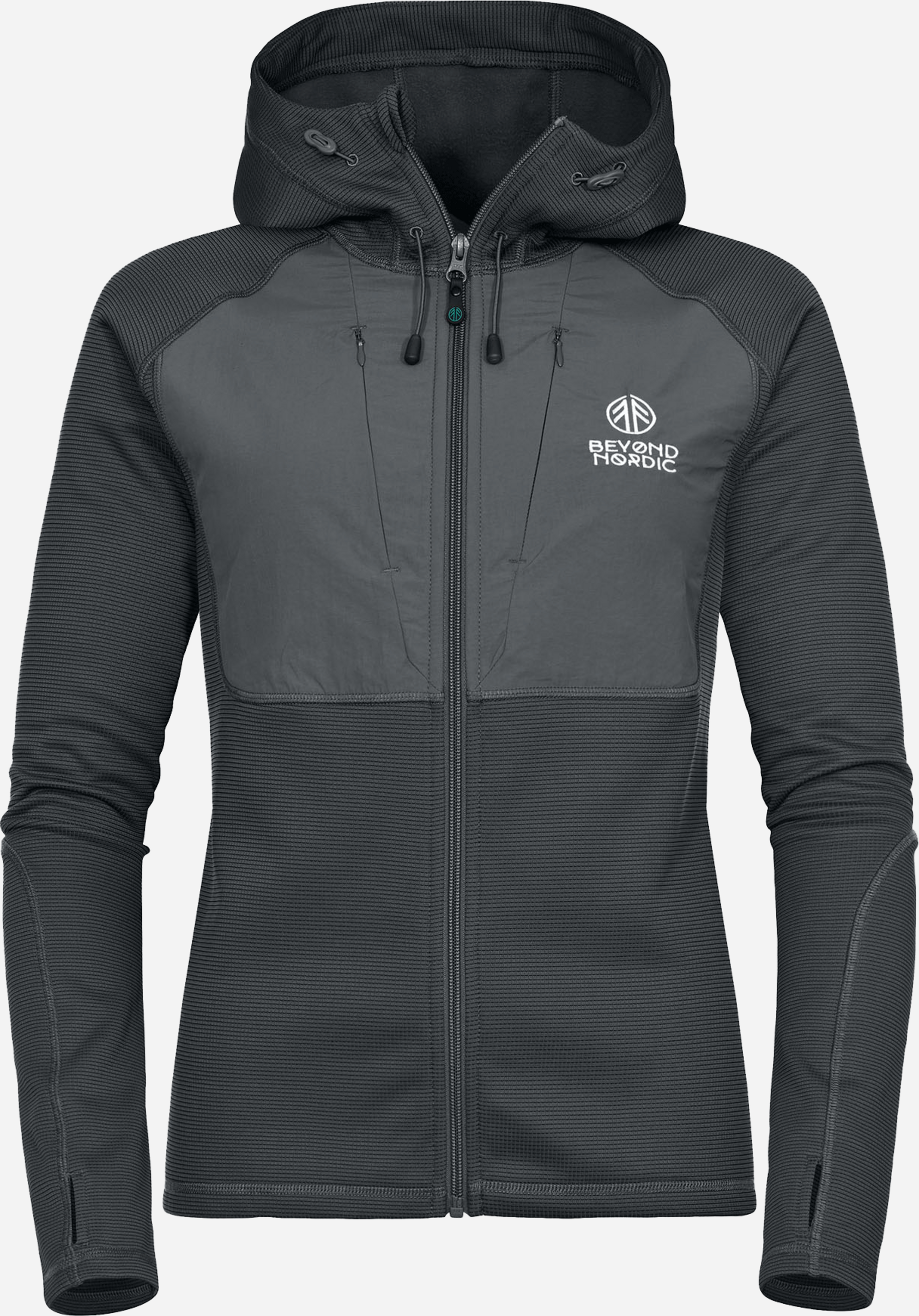 BEYOND NORDIC, Bn101 Mid Layer Fleece Hoodie Women