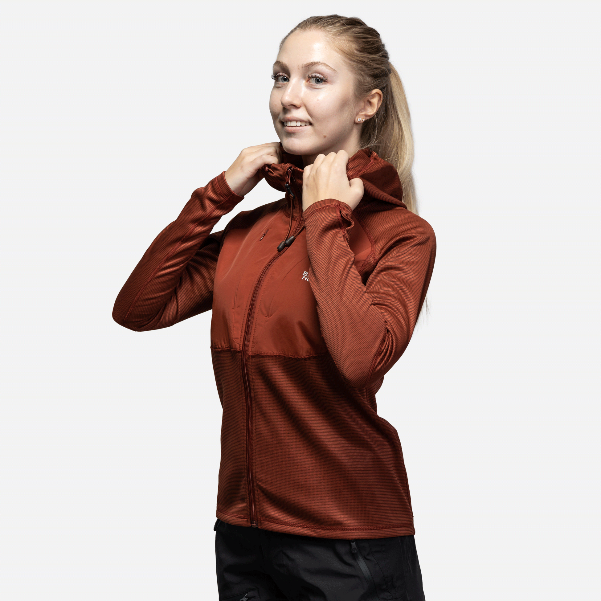 BEYOND NORDIC, Bn101 Mid Layer Fleece Hoodie Women