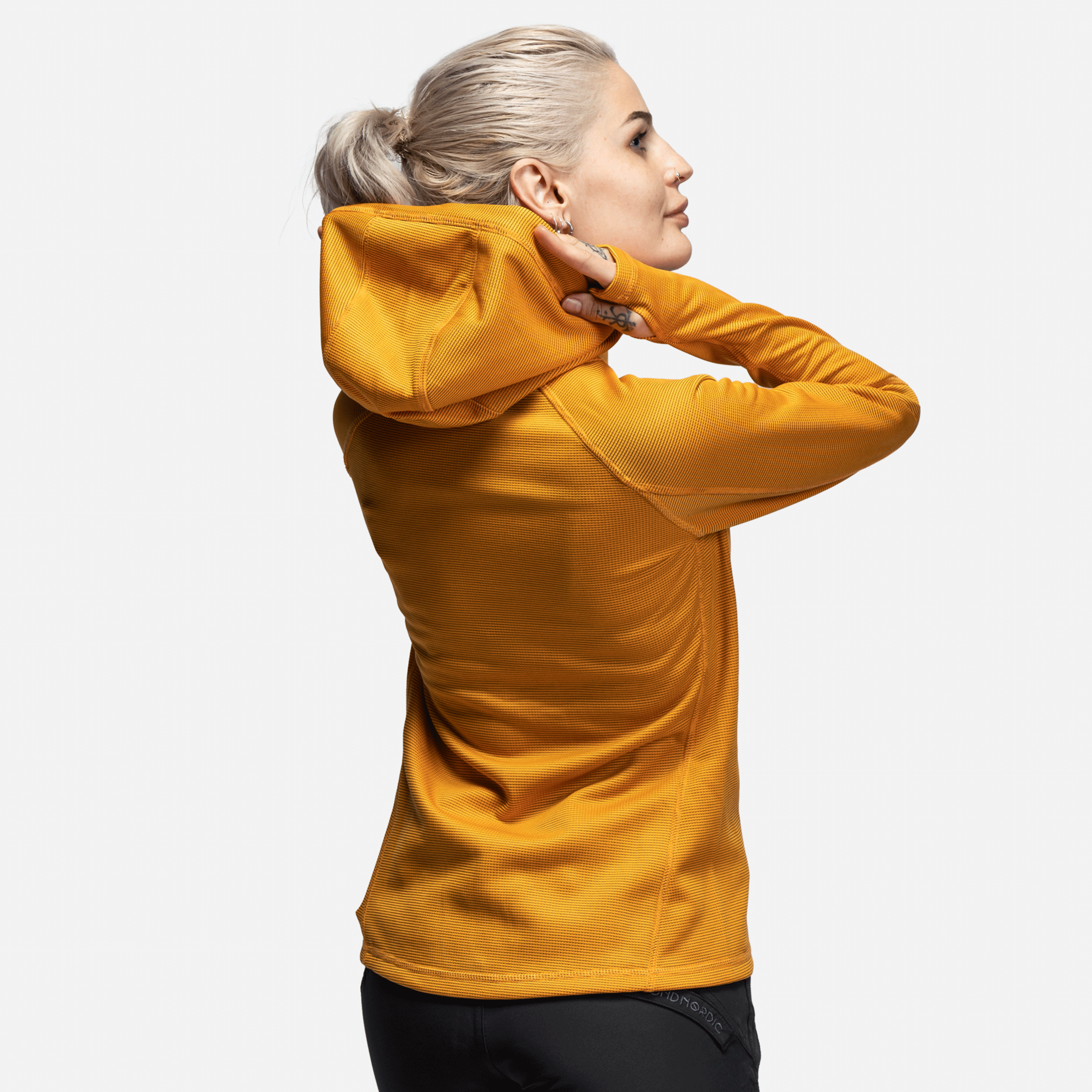 BEYOND NORDIC, Bn101 Mid Layer Fleece Hoodie Women