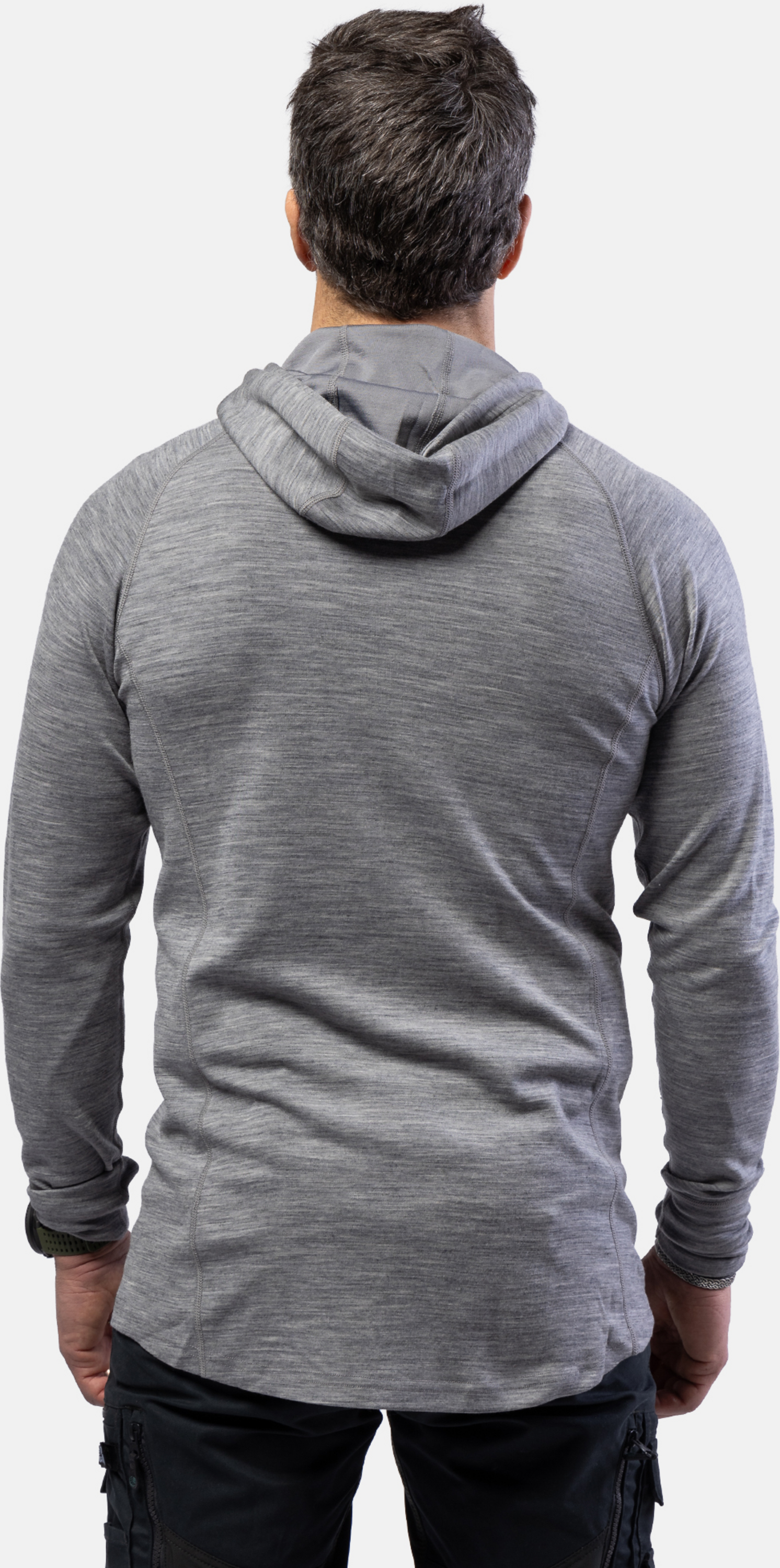BEYOND NORDIC, Bn105 Merino Half Zip Hoodie Men's