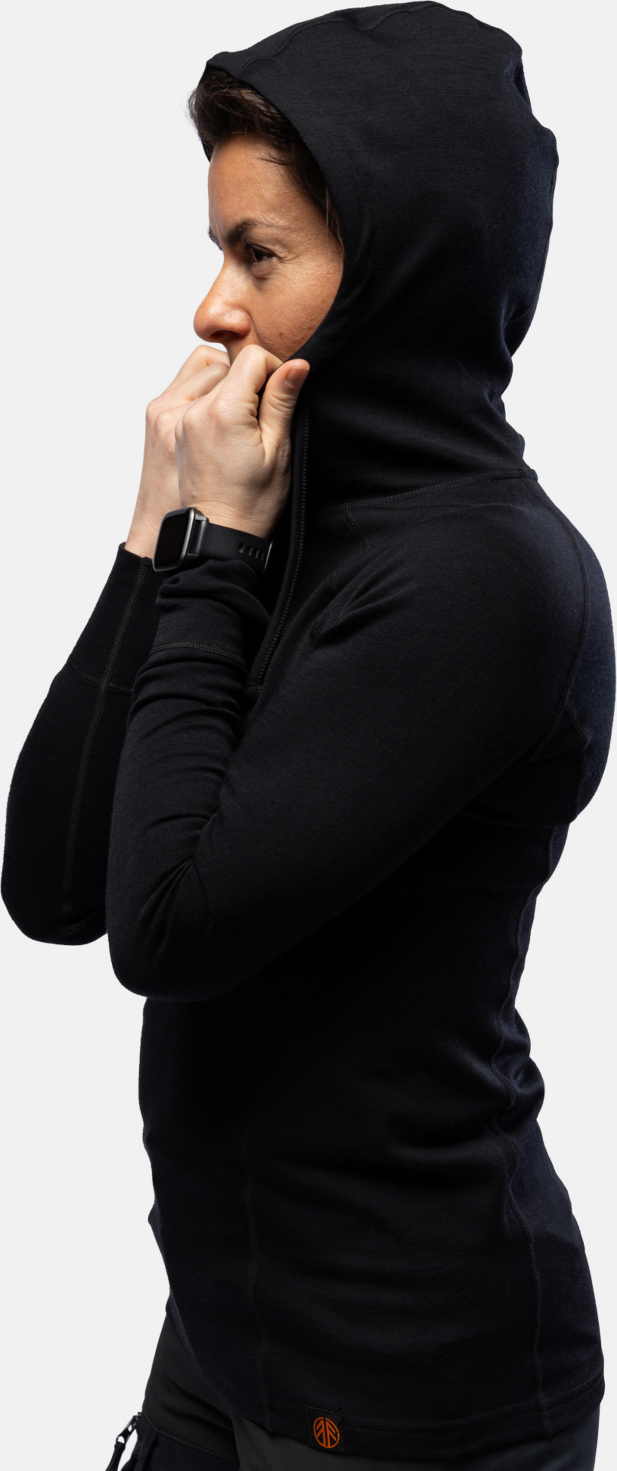 BEYOND NORDIC, Bn105 Merino Half Zip Hoodie Women&acute;s