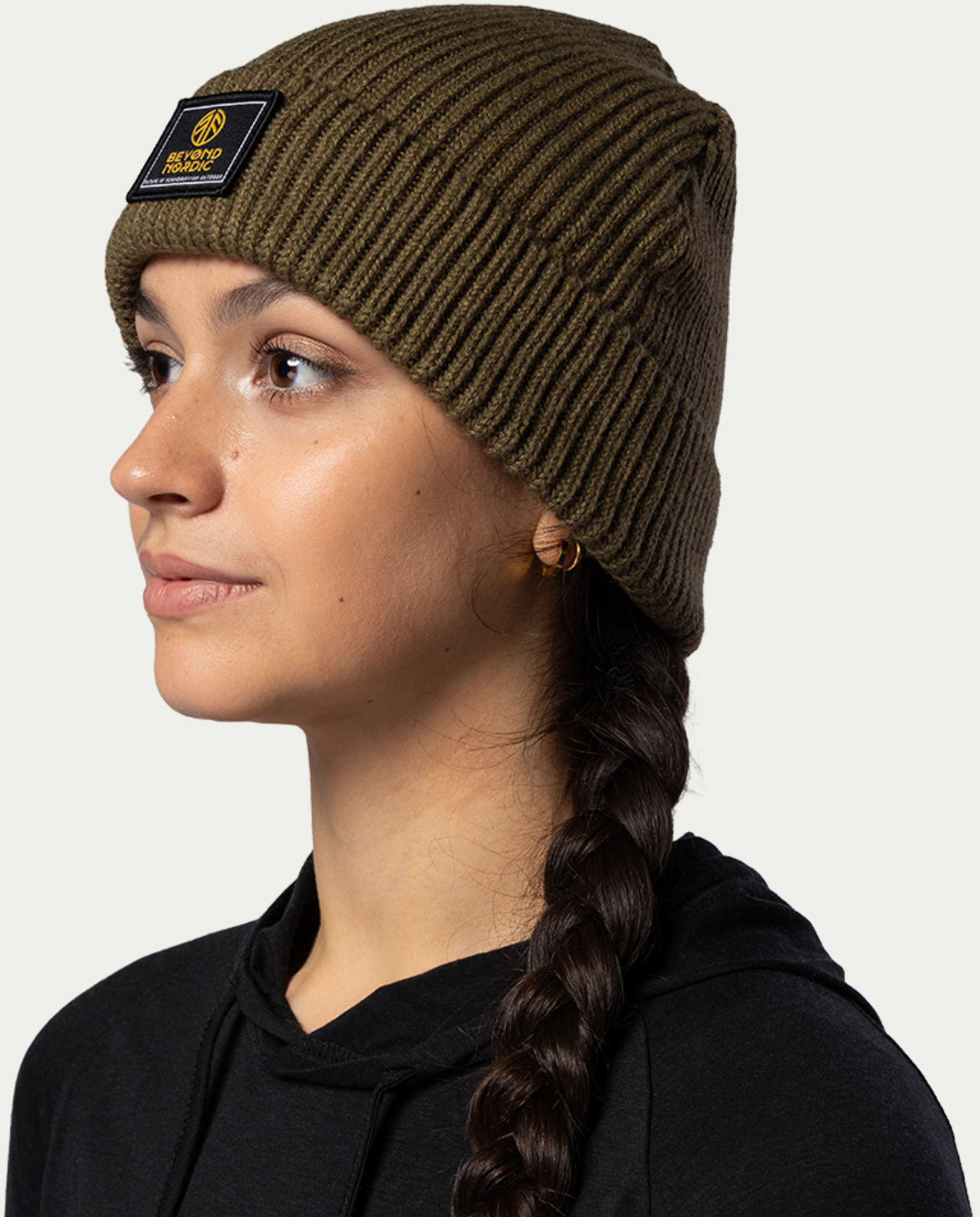 BEYOND NORDIC, Bn203 Knitted Wool Beanie