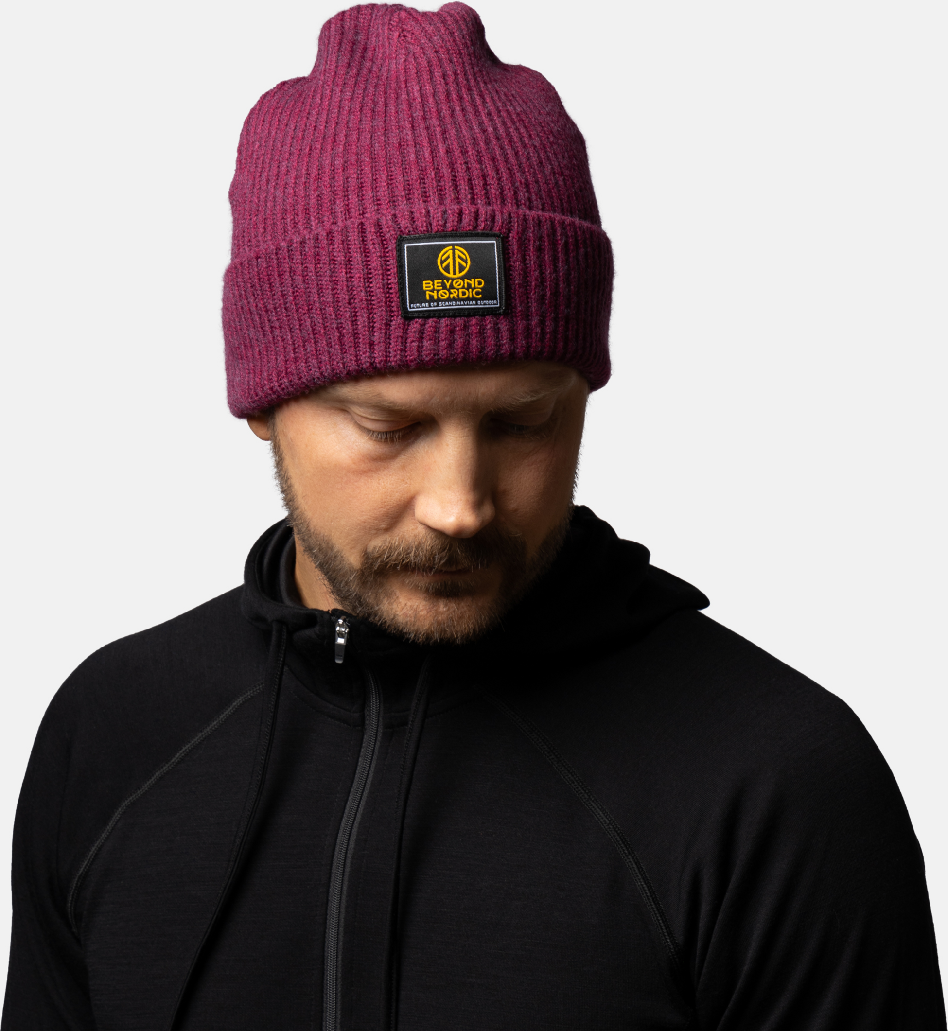 BEYOND NORDIC, Bn203 Knitted Wool Mössa