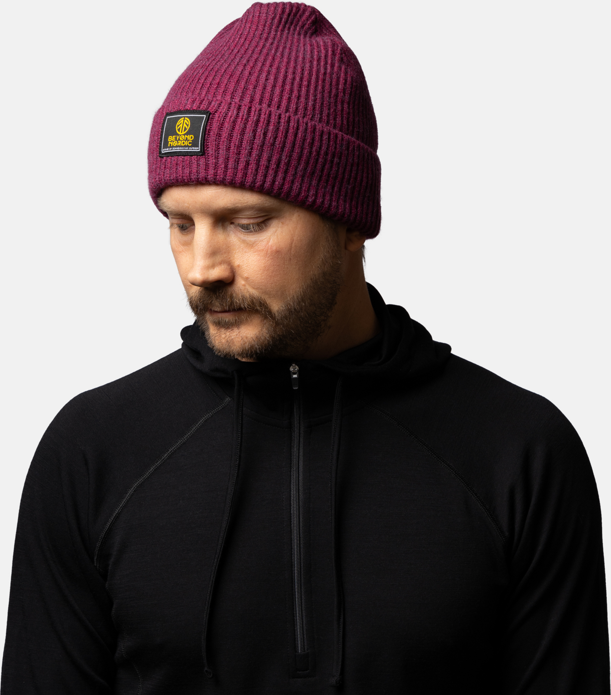 BEYOND NORDIC, Bn203 Knitted Wool Mössa