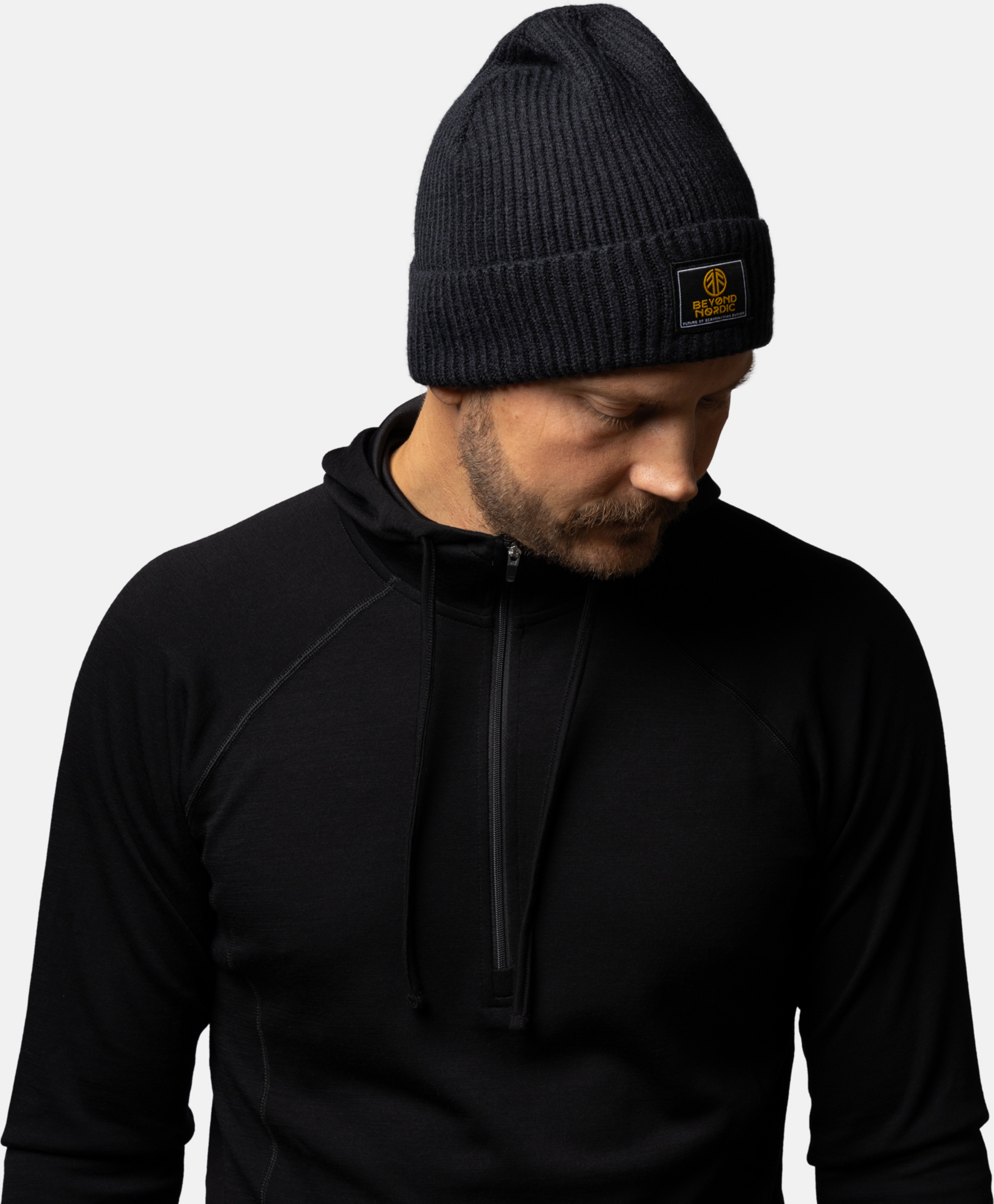 BEYOND NORDIC, Bn203 Knitted Wool Mössa