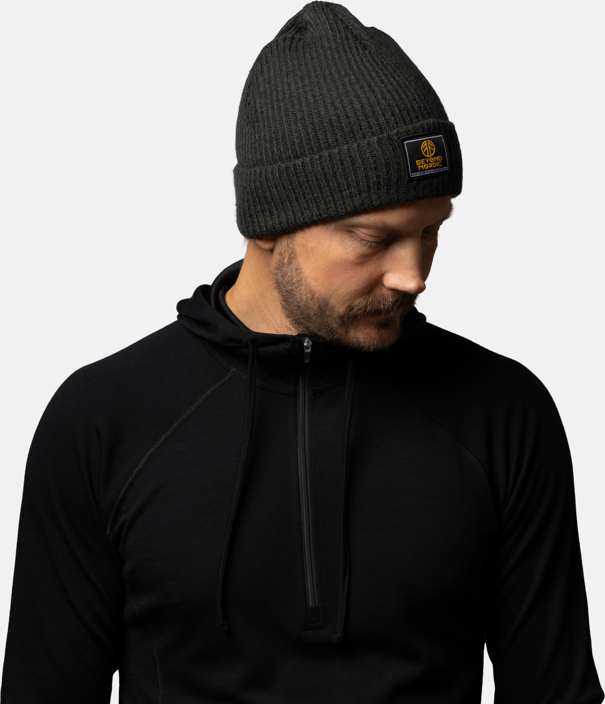 BEYOND NORDIC, Bn203 Knitted Wool Mössa