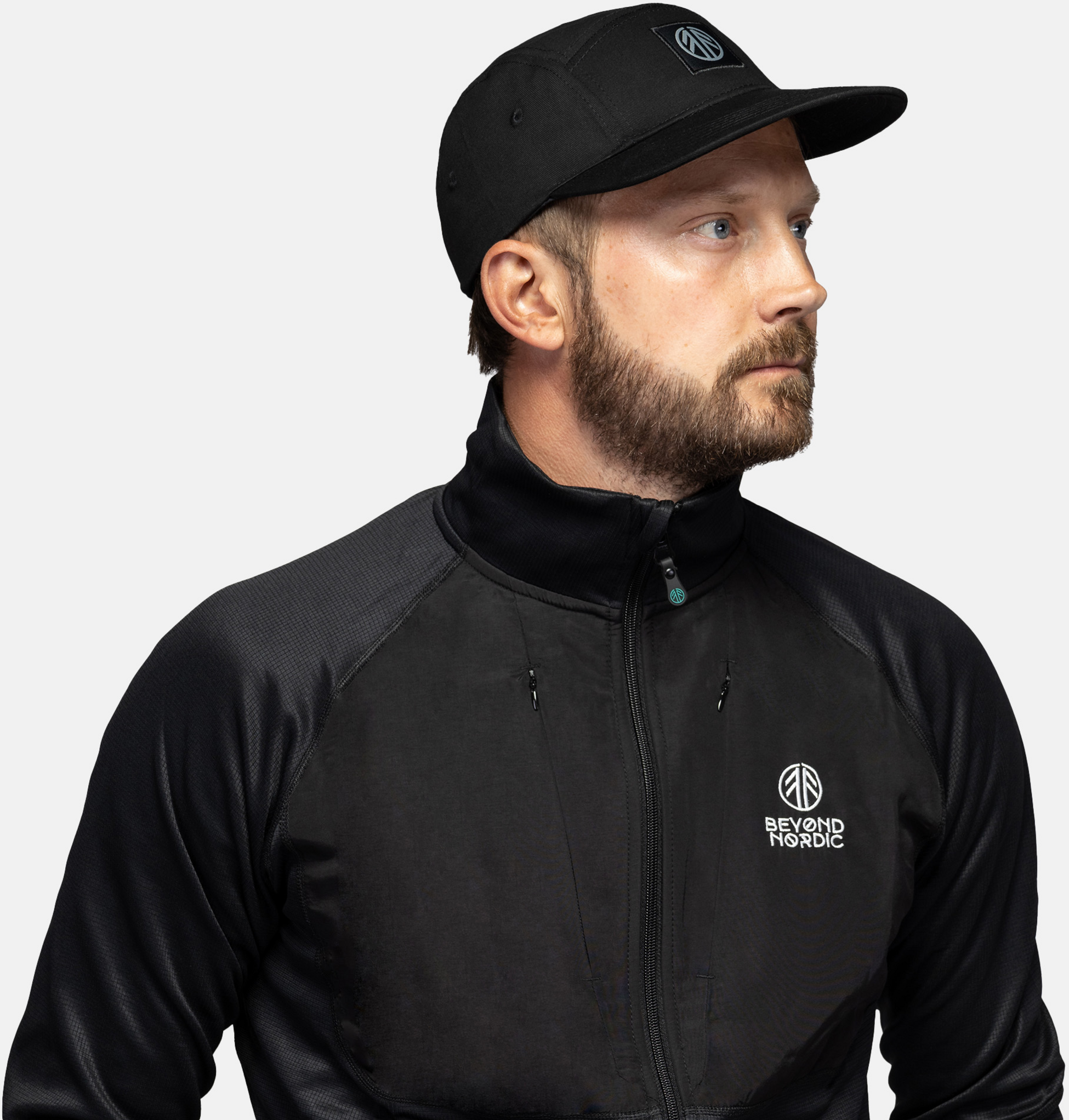 BEYOND NORDIC, Bn208 Hiking Cap Black