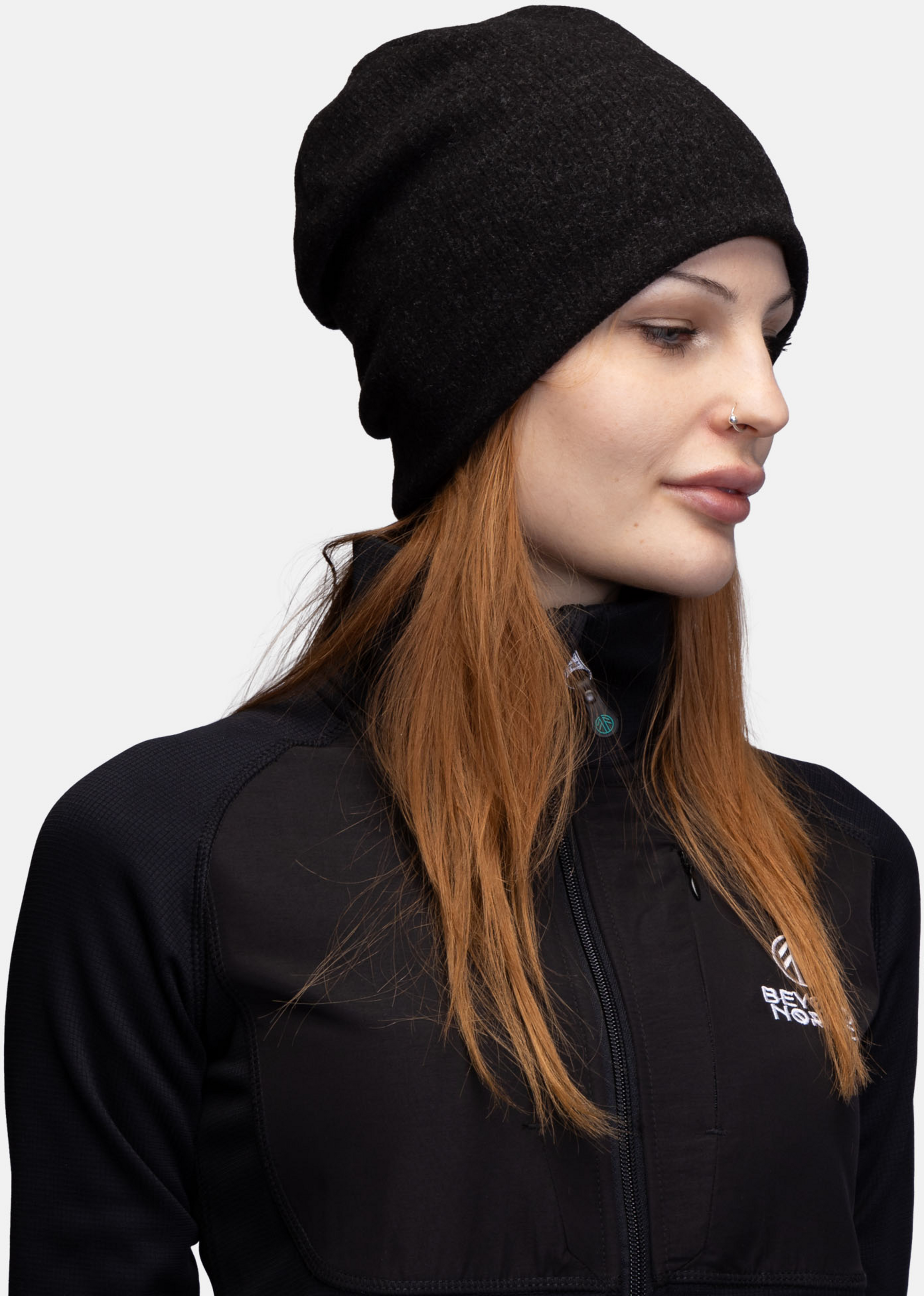 BEYOND NORDIC, Bn212 Knitted Relaxed Beanie