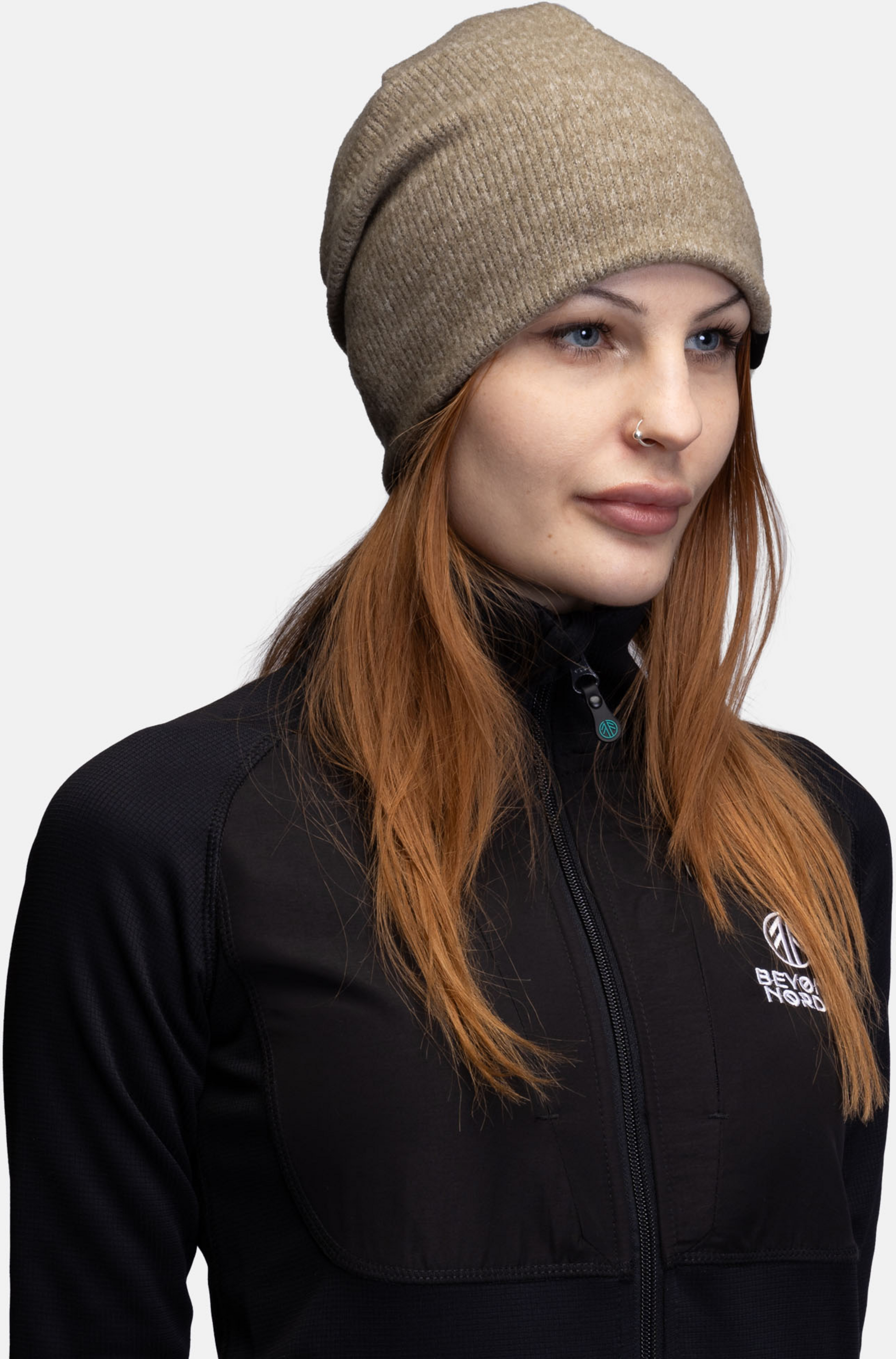 BEYOND NORDIC, Bn212 Knitted Relaxed Beanie