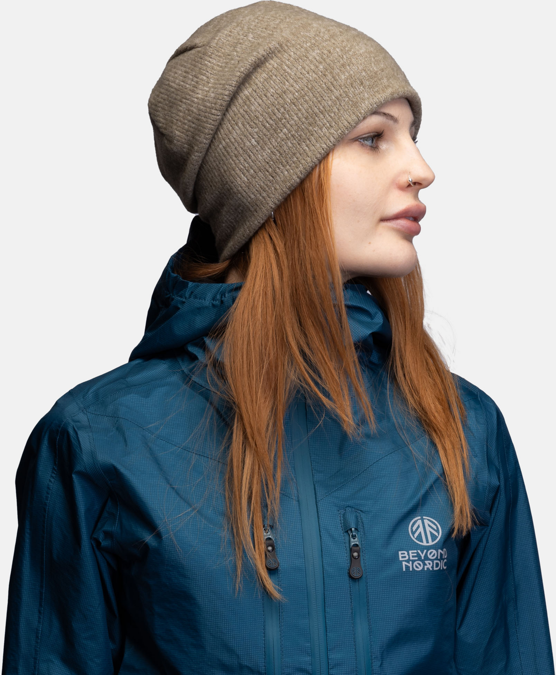 BEYOND NORDIC, Bn212 Knitted Relaxed Beanie