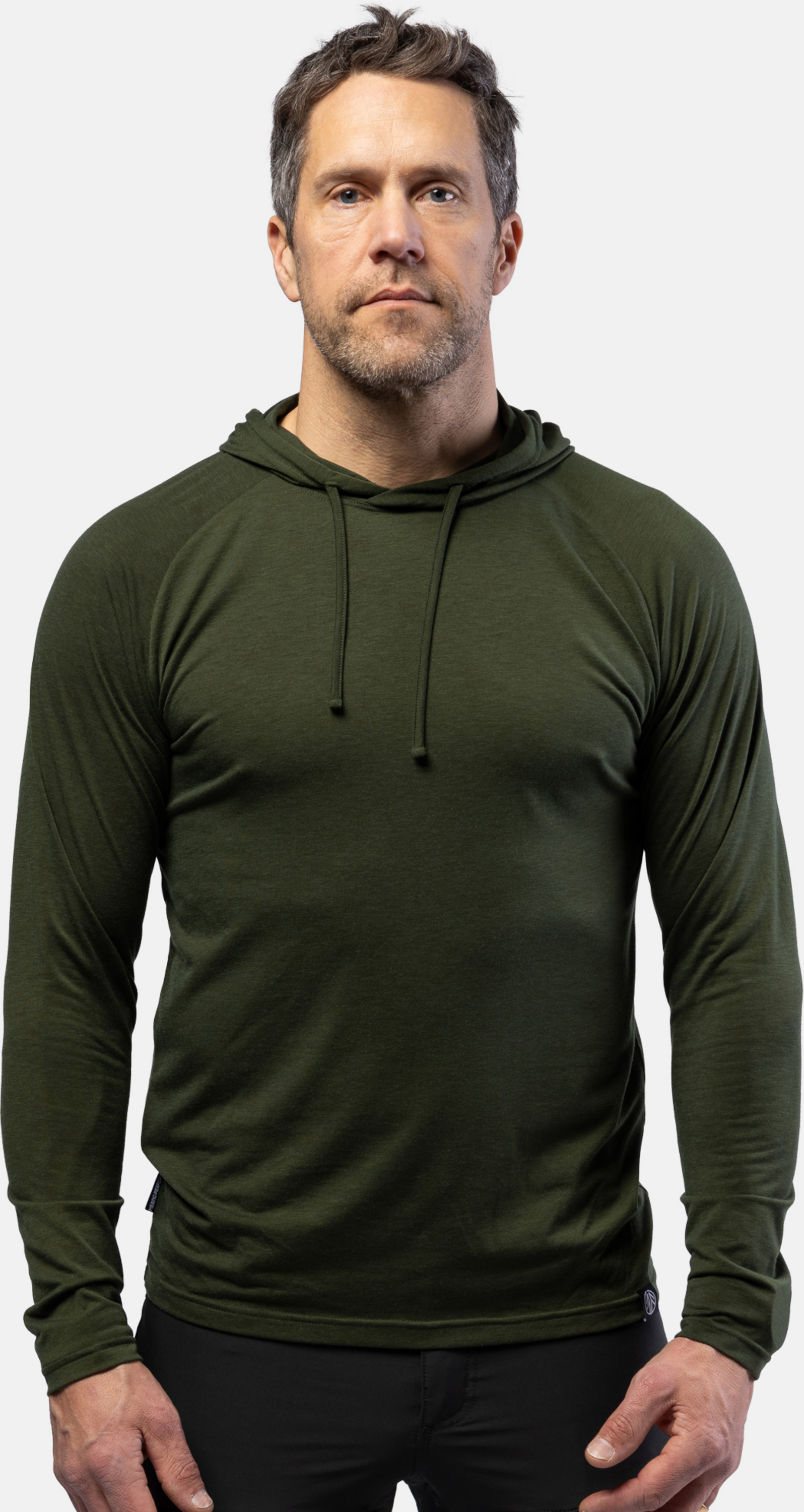 BEYOND NORDIC, Bn213 Light Merino Hoodie Men's
