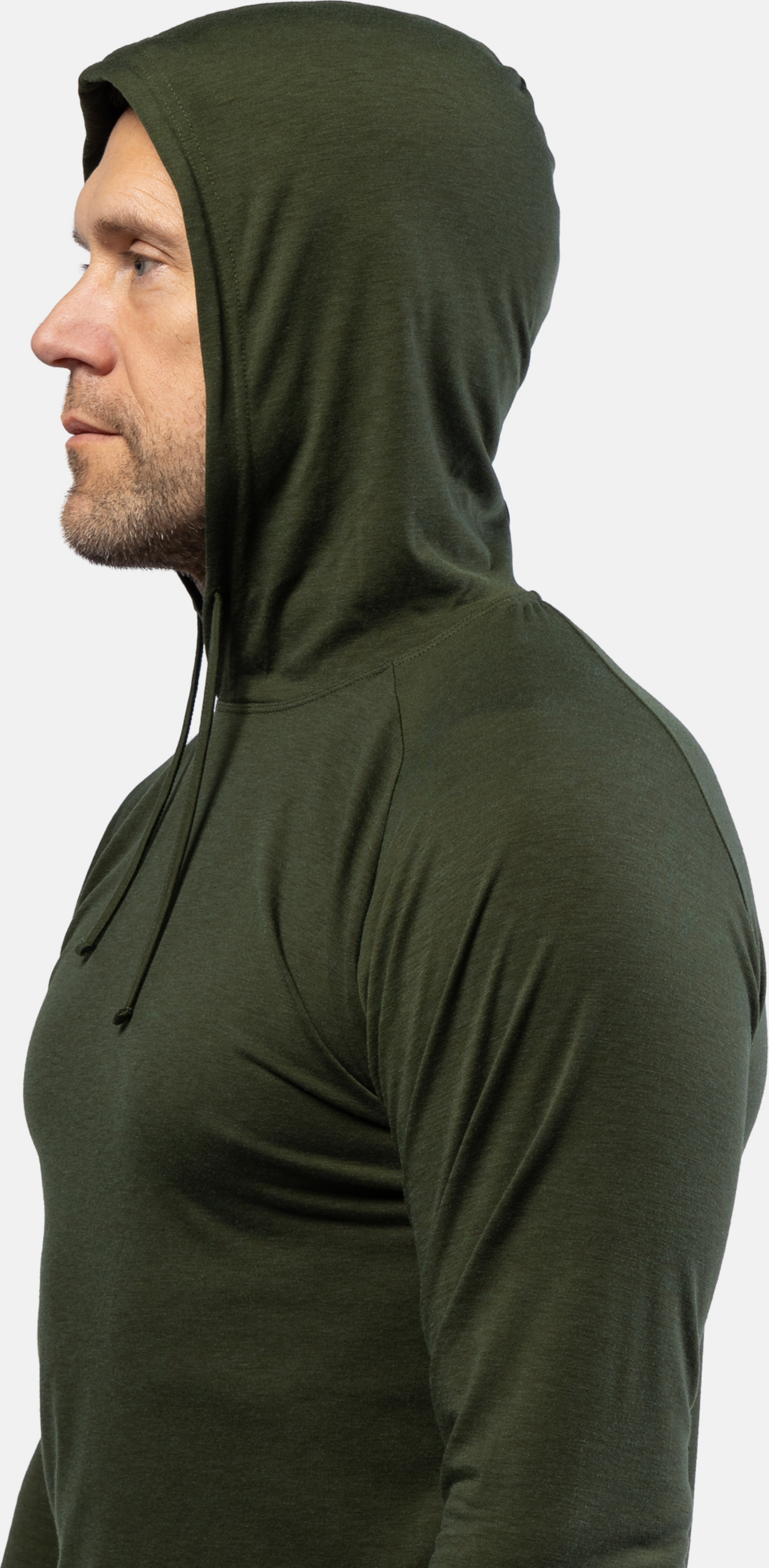 BEYOND NORDIC, Bn213 Light Merino Hoodie Men's