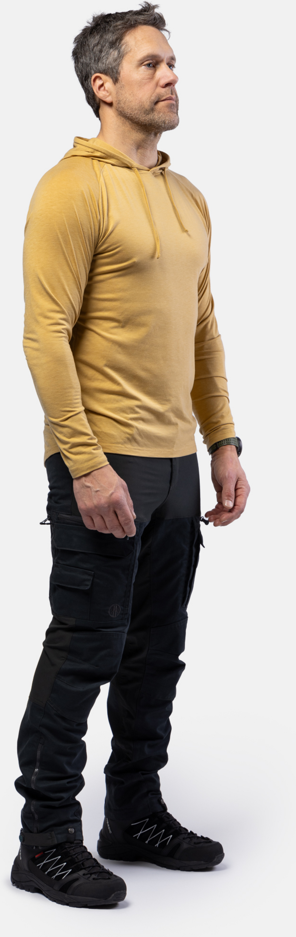 BEYOND NORDIC, Bn213 Light Merino Hoodie Men's