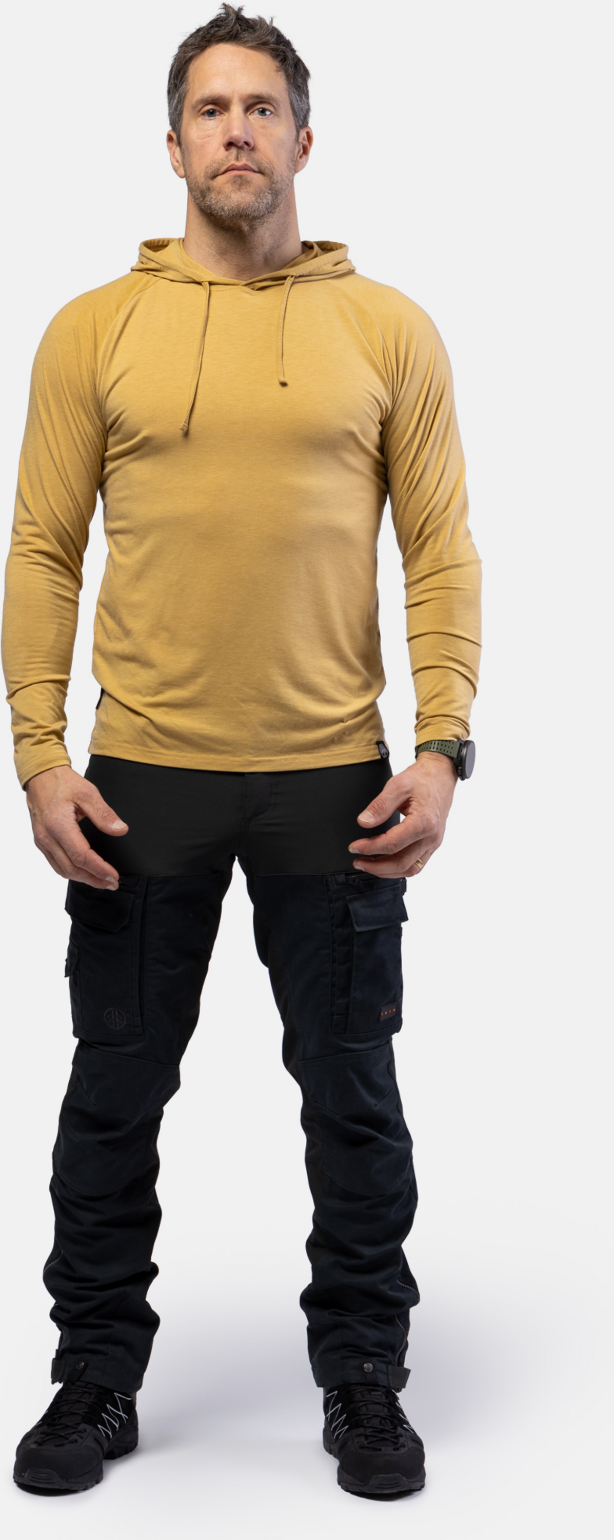 BEYOND NORDIC, Bn213 Light Merino Hoodie Men's