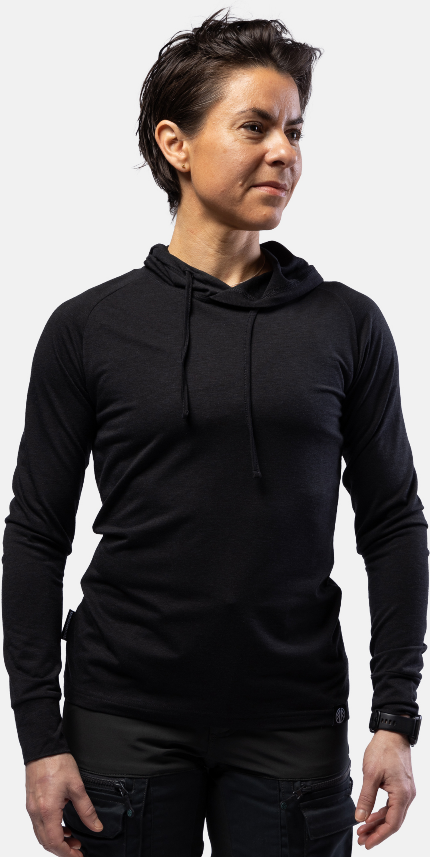 BEYOND NORDIC, Bn213 Light Merino Hoodie Women's