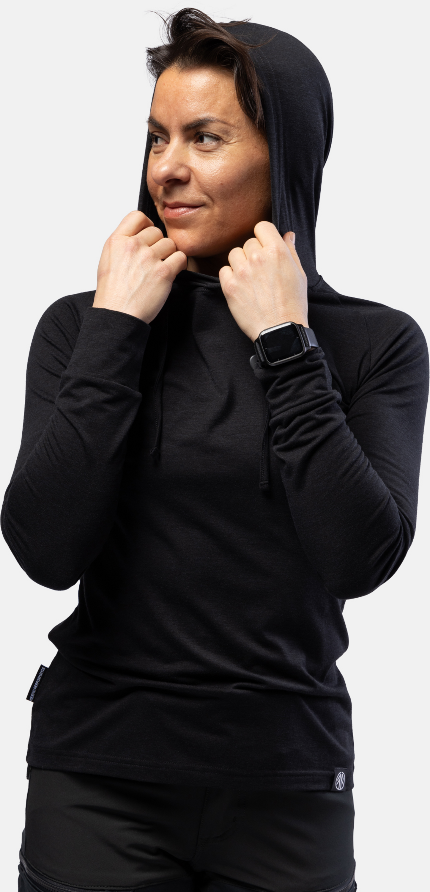 BEYOND NORDIC, Bn213 Light Merino Hoodie Women's