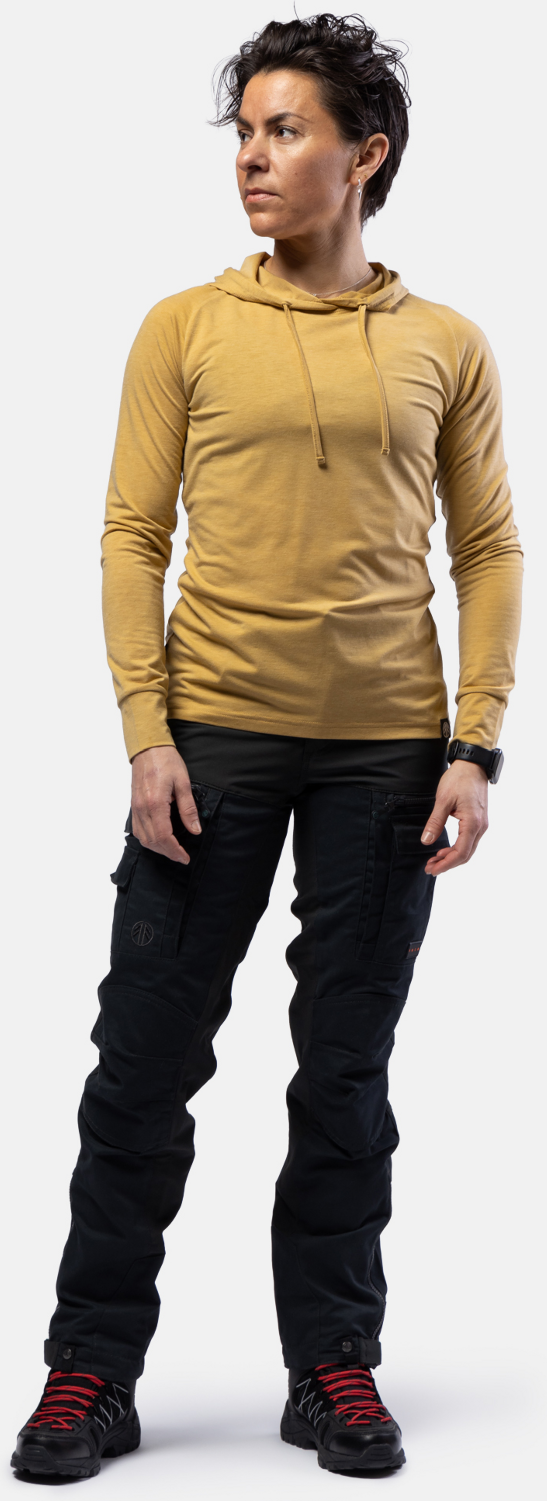 BEYOND NORDIC, Bn213 Light Merino Hoodie Women's