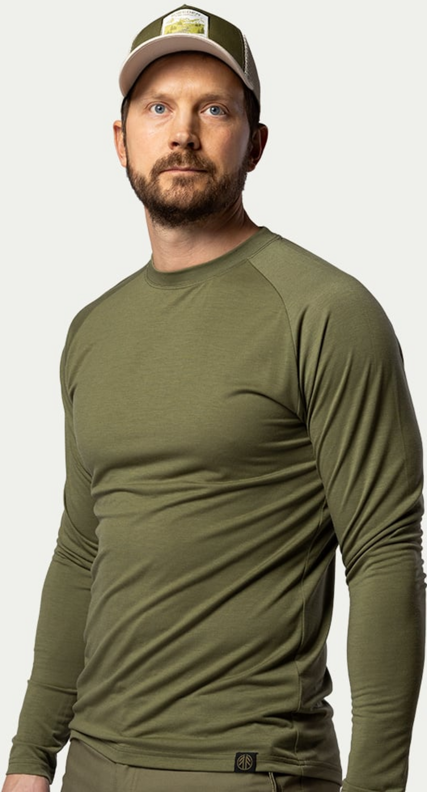 BEYOND NORDIC, Bn219 Light Merino Ls Crew Men's