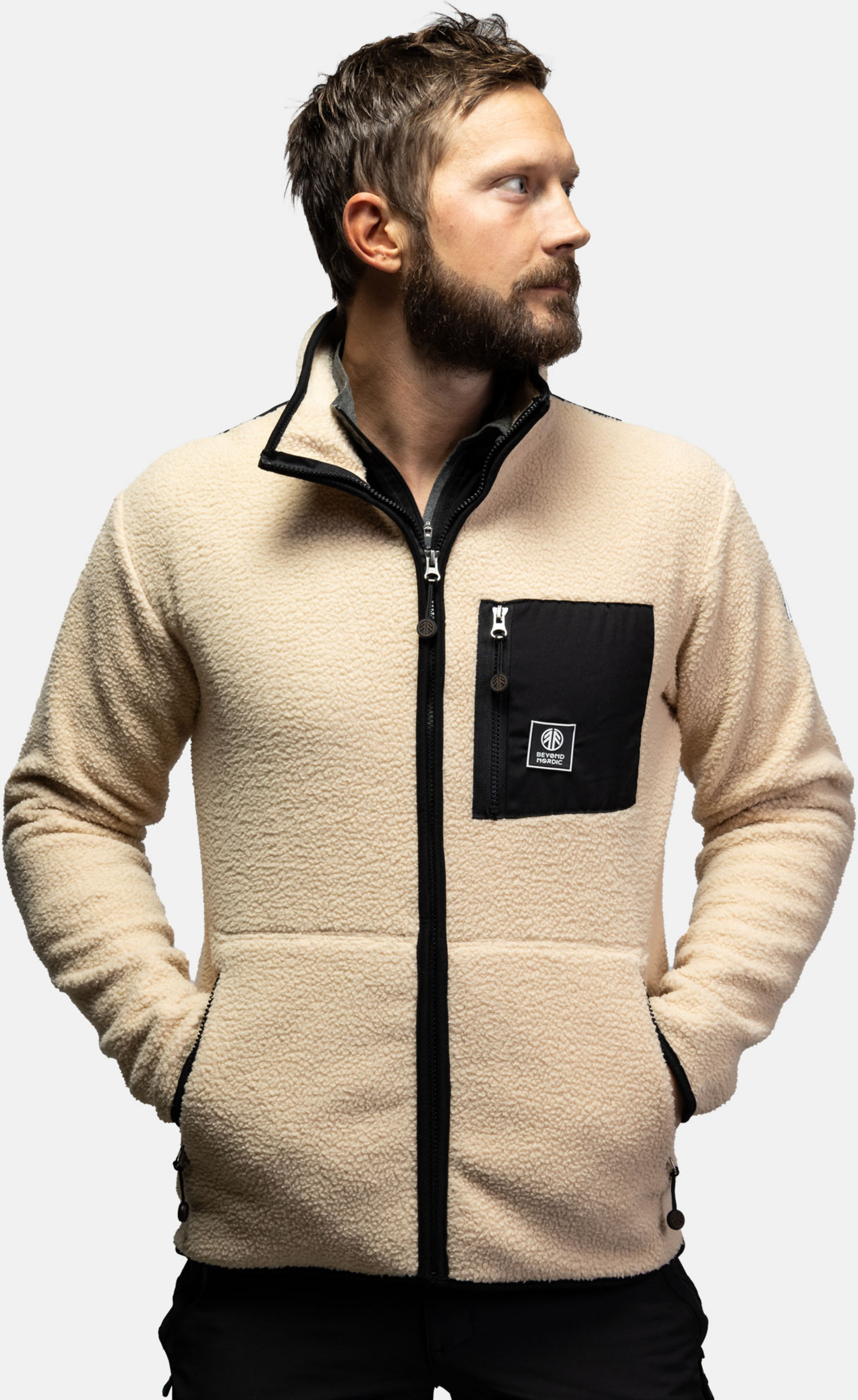 BEYOND NORDIC, Bn303 Pile Fleece Jacket Men