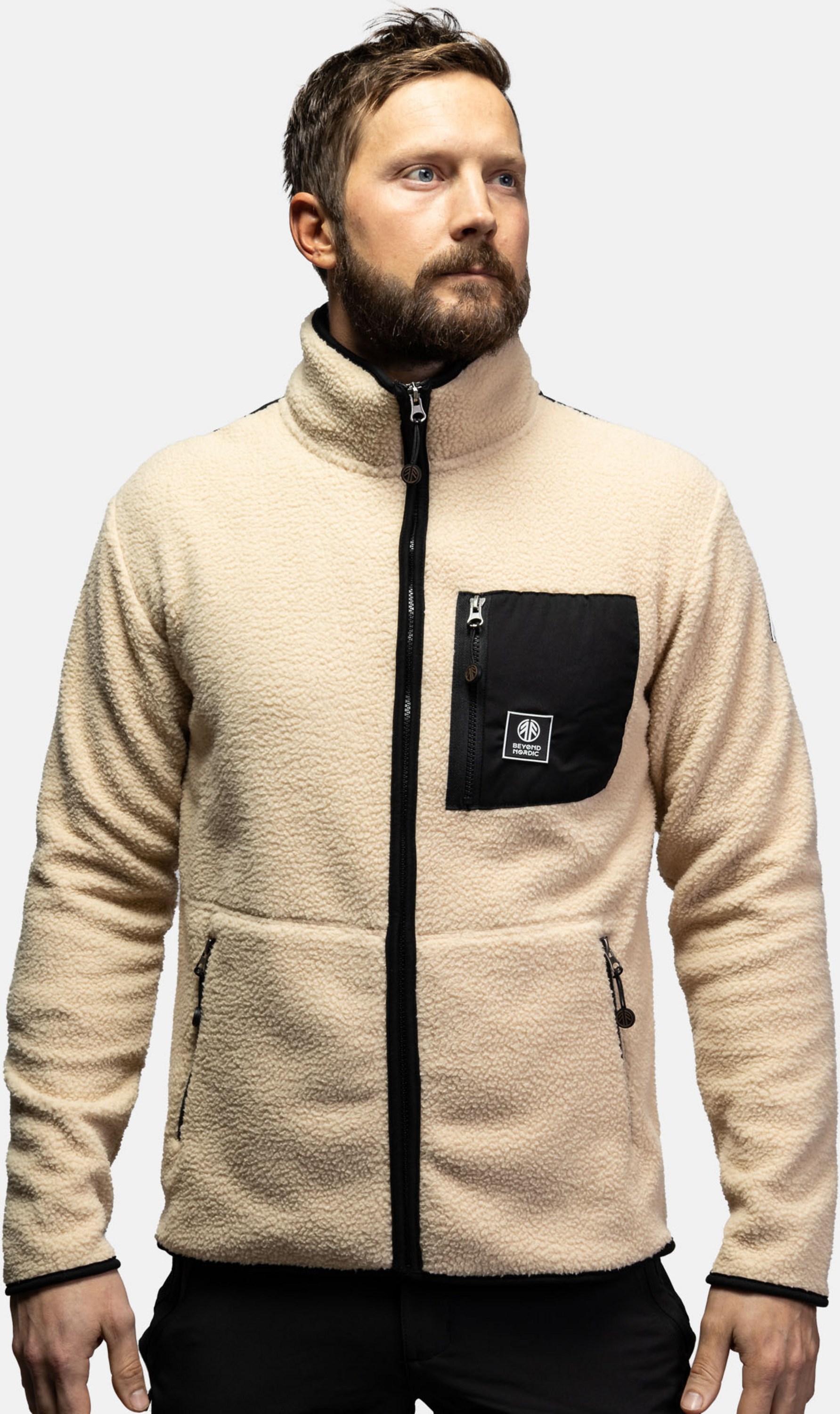 BEYOND NORDIC, Bn303 Pile Fleece Jacket Men